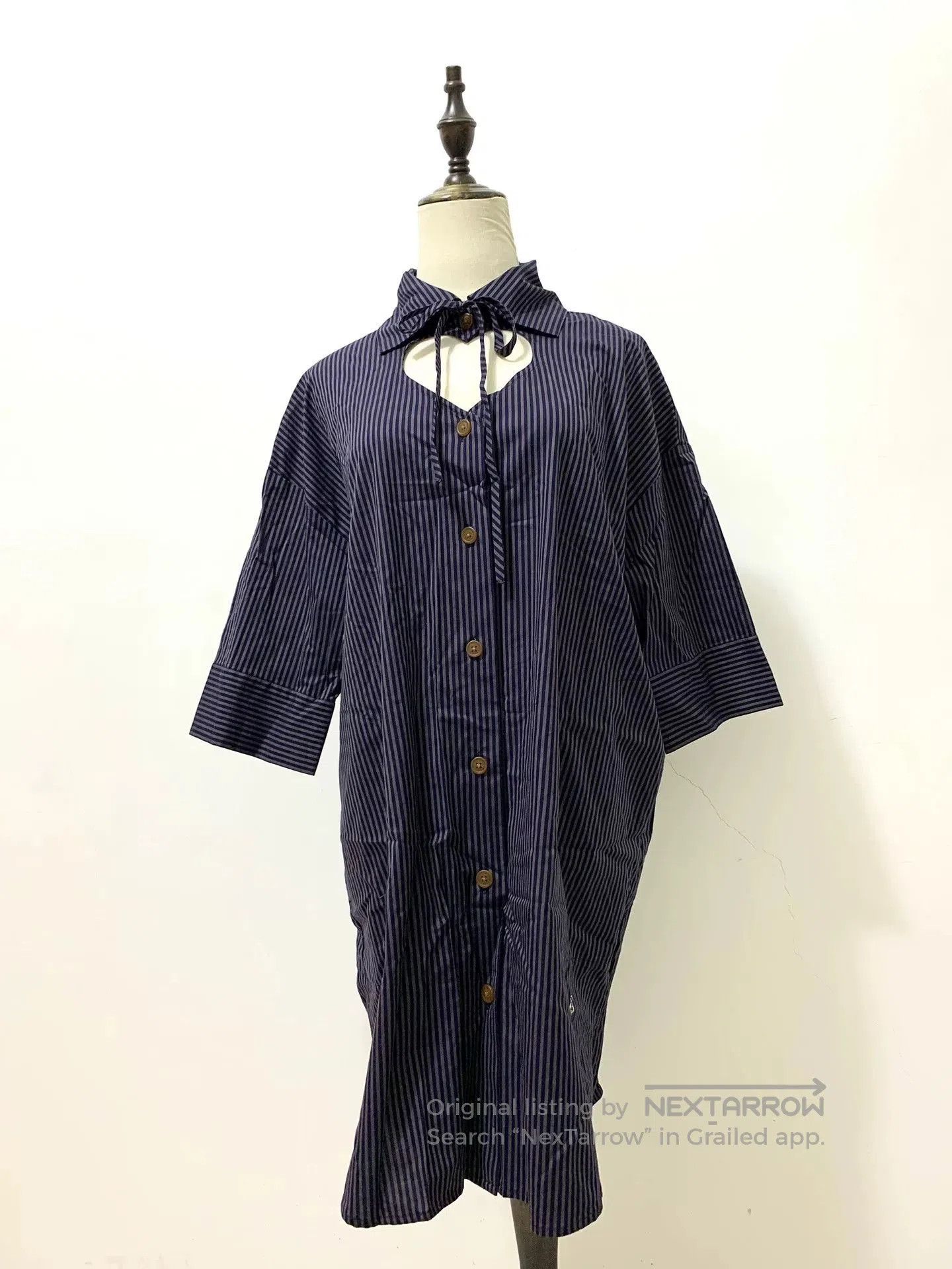 Vivienne Westwood vivienne westwood blue striped heart shirt dress. Size XS / US 0-2 / IT 36-38 - 1 Thumbnail