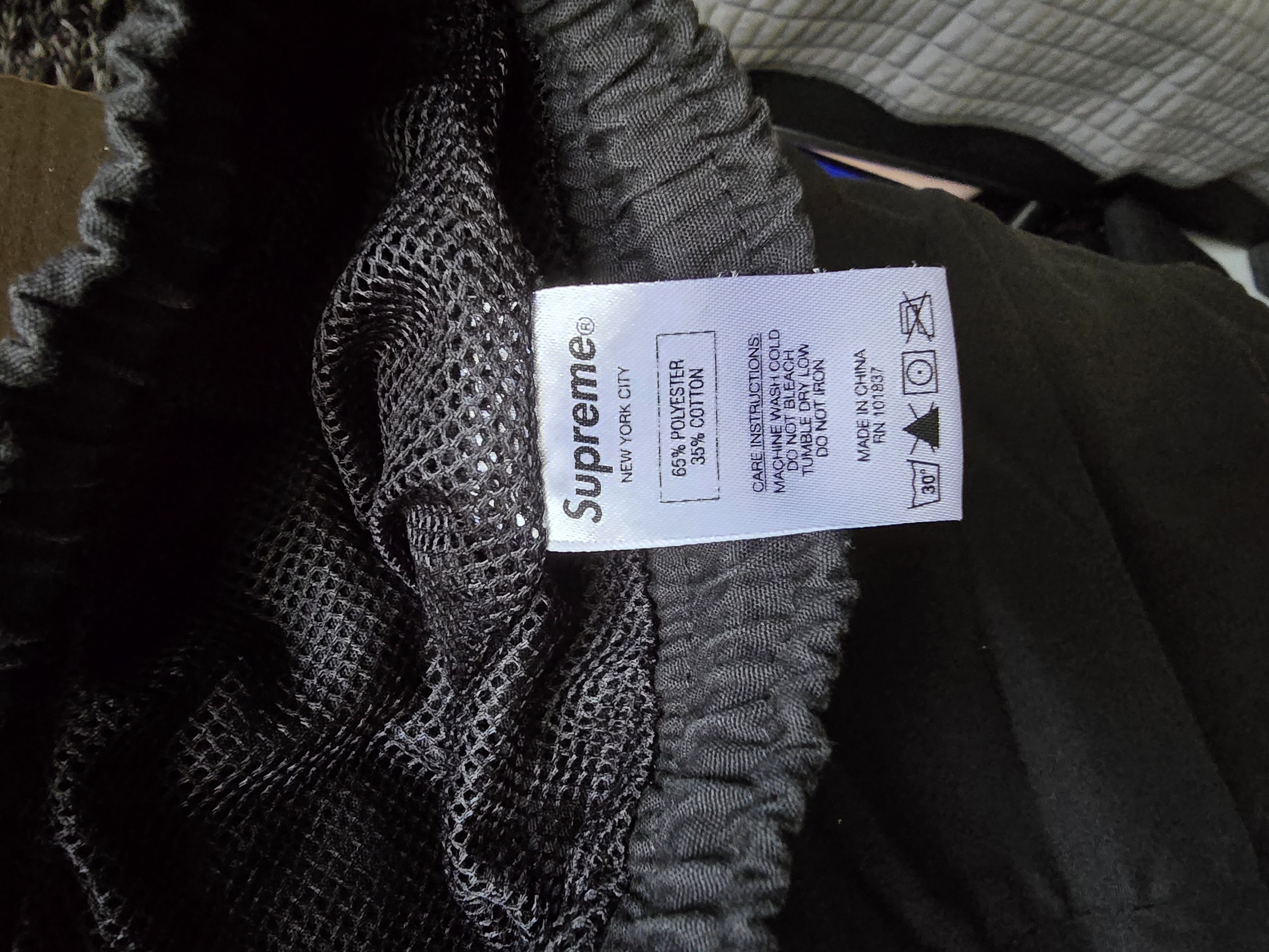 Supreme Supreme Mesh Pocket Shorts Black Size US 31 - 4 Thumbnail