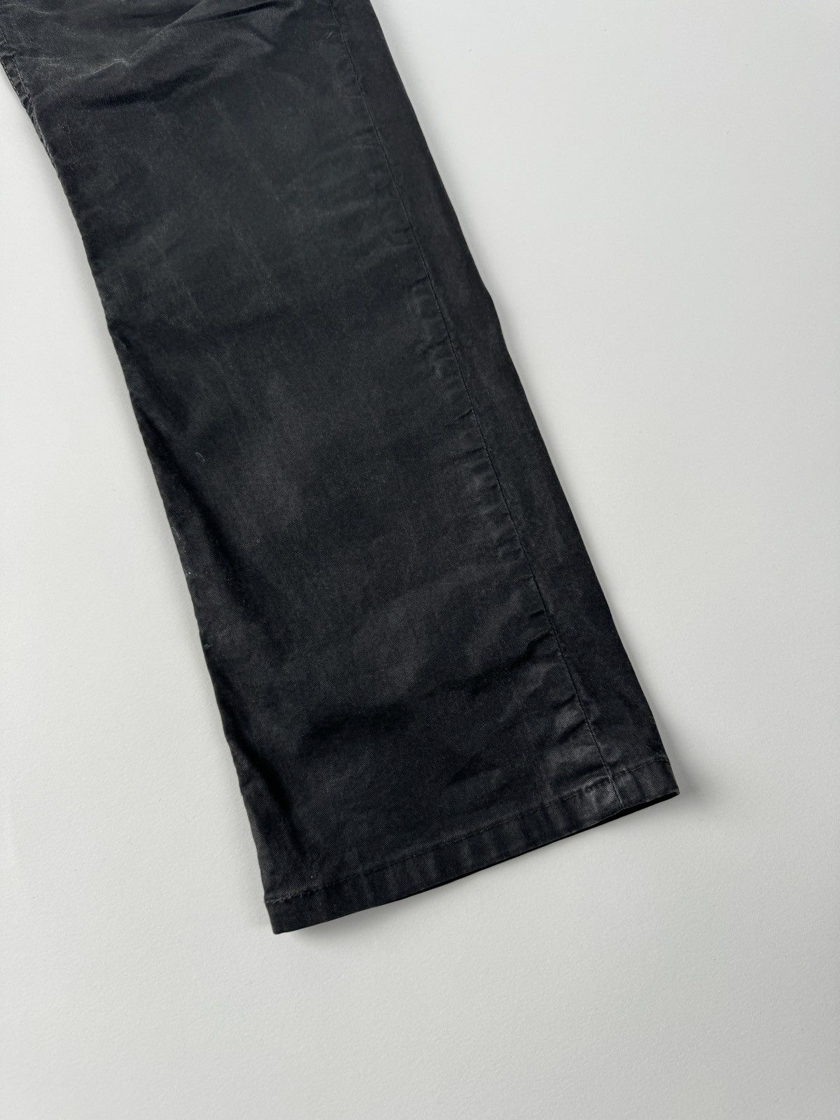 Rick Owens × Rick Owens Drkshdw Rick Owens Torrence Cut Waxed Denim Size US 28 / EU 44 - 3 Thumbnail