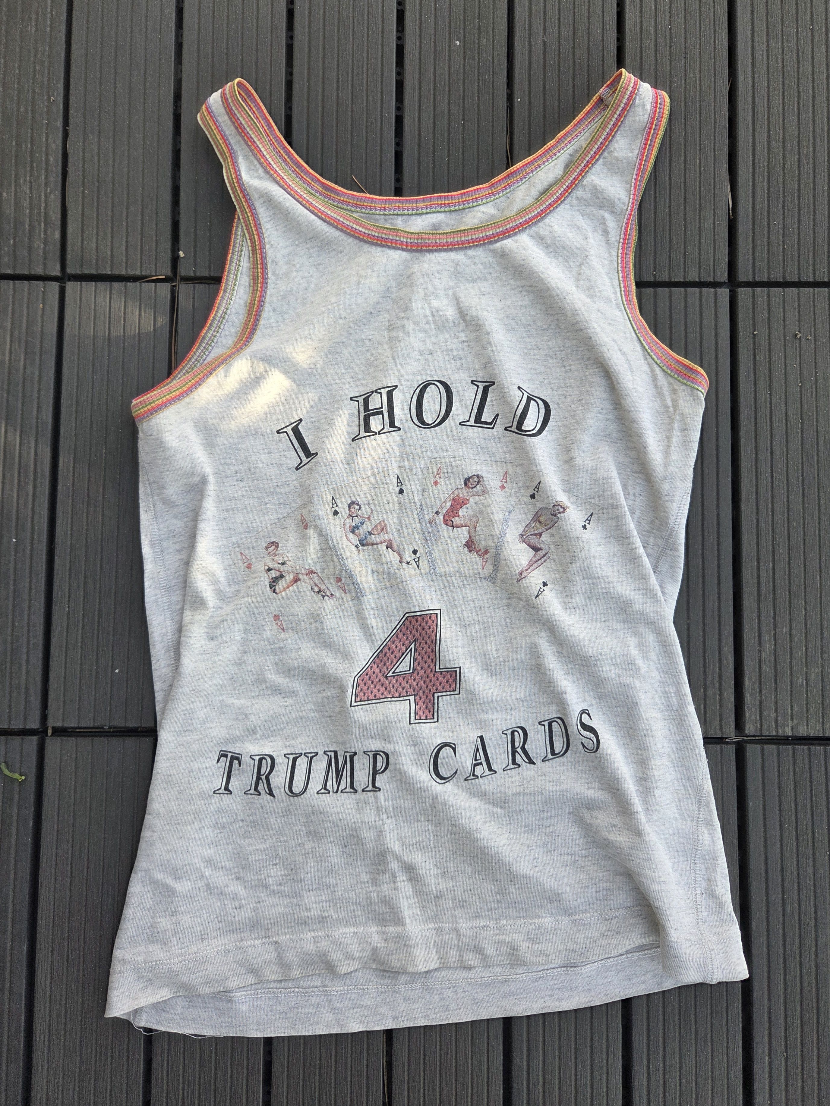 Dolce & Gabbana '03 d&g tank ; i love beach babes | Grailed