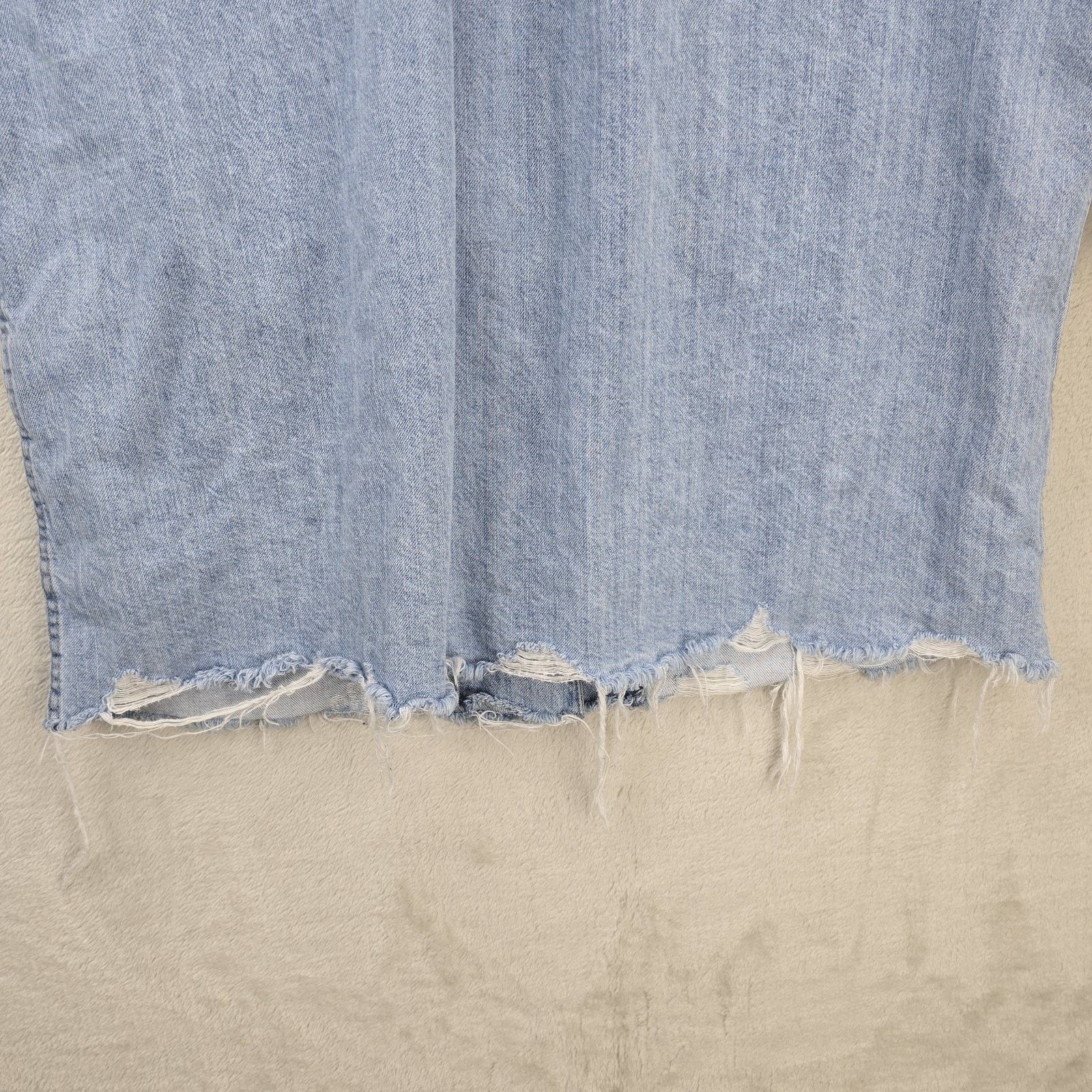 Levi's Levis Josette Duster Long Coat Medium Distressed Hem Western Size M / US 6-8 / IT 42-44 - 14 Thumbnail