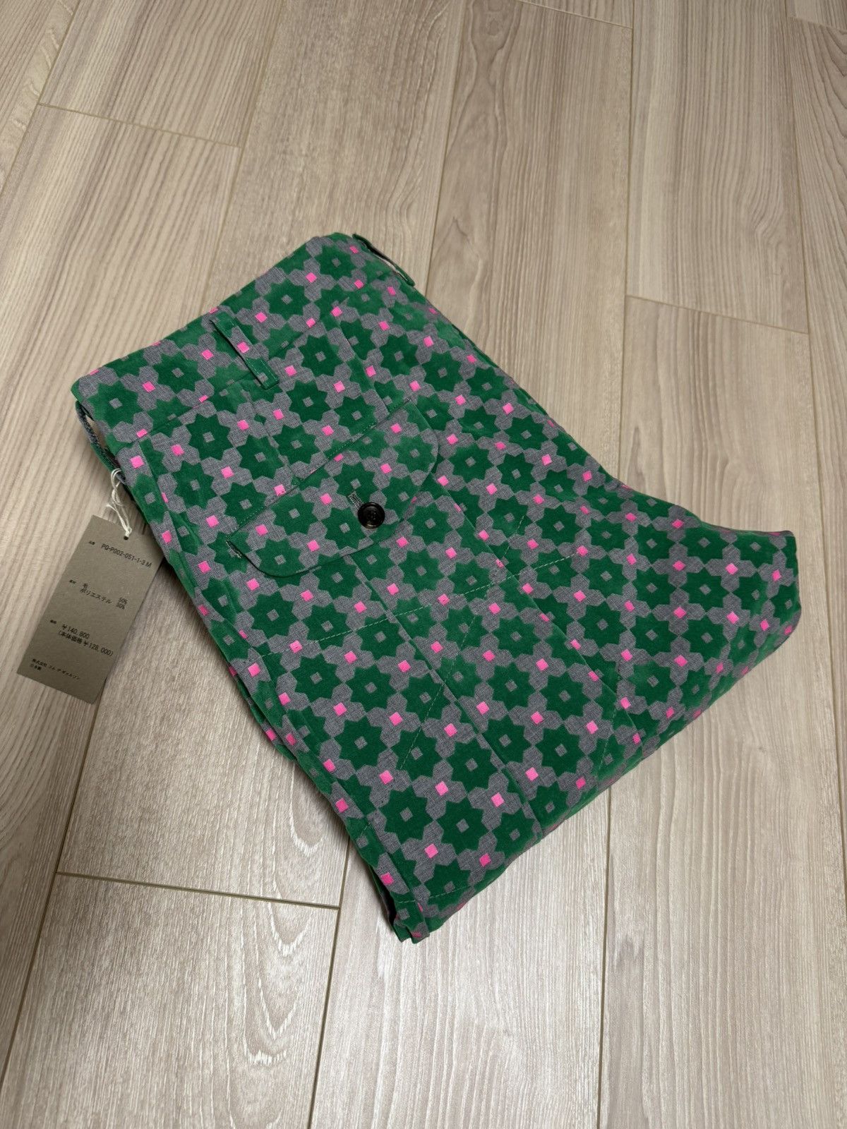 Comme des Garcons Homme Plus Comme des Garçons Homme Plus Floral Jacquard Runway Trousers Size US 34 / EU 50 - 18 Thumbnail
