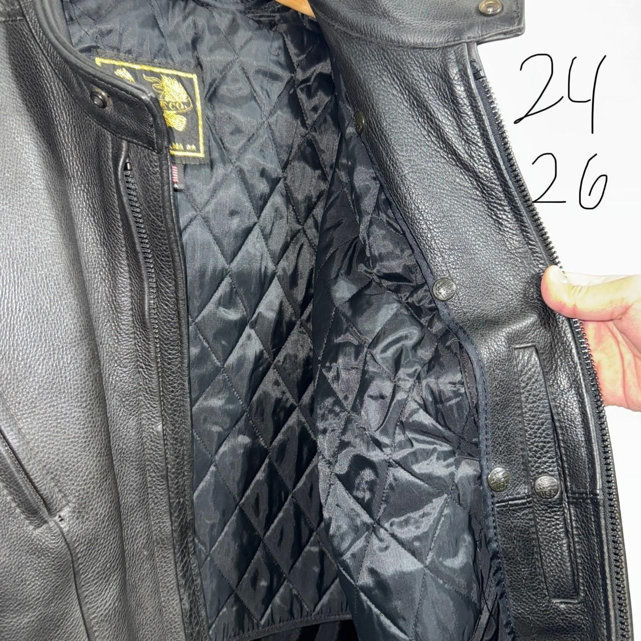 Vintage Vintage US Made Co Cafe Racer Leather Moto Jacket Size US S / EU 44-46 / 1 - 5 Thumbnail