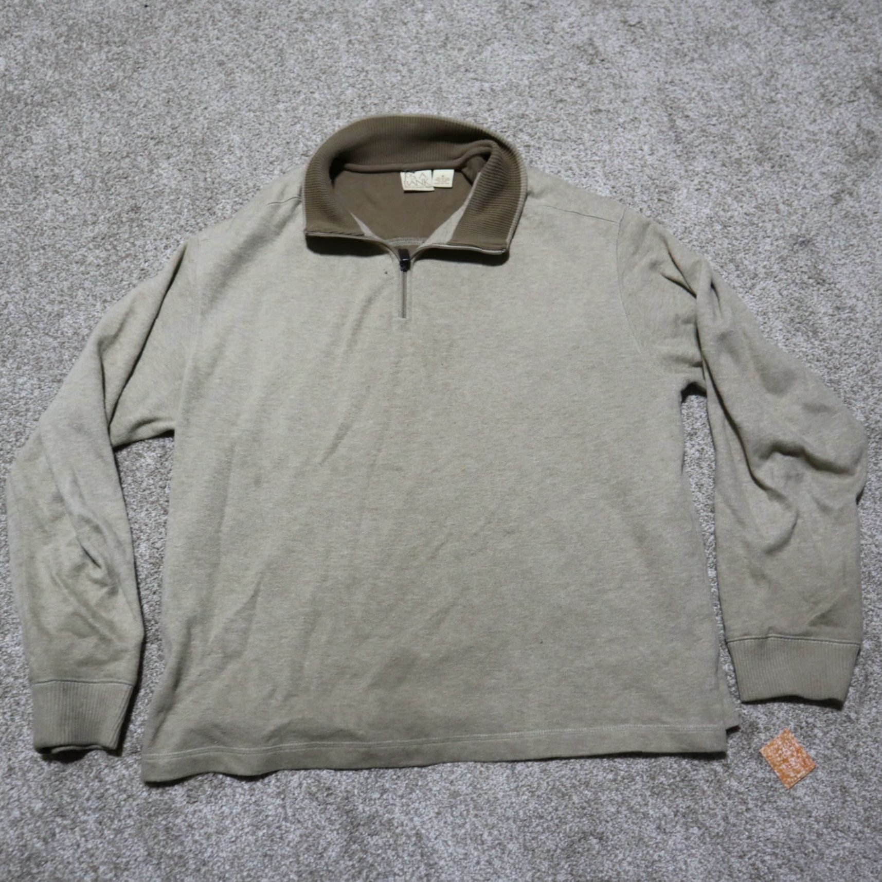 Jos. A. Bank VINTAGE Jos. A. Bank Jacket Brown Winter 1/4 Zip Front Coat Men's Size M Medium Size US M / EU 48-50 / 2 - 3 Thumbnail