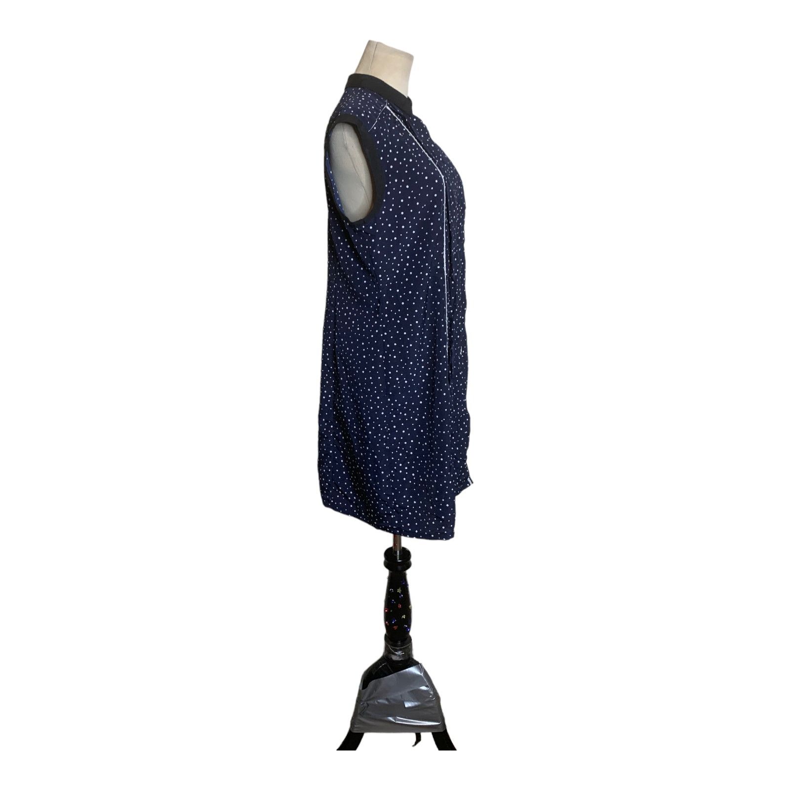 Jason Wu Jason Wu blue polka dots sleeveless dress size Medium Size M / US 6-8 / IT 42-44 - 8 Thumbnail