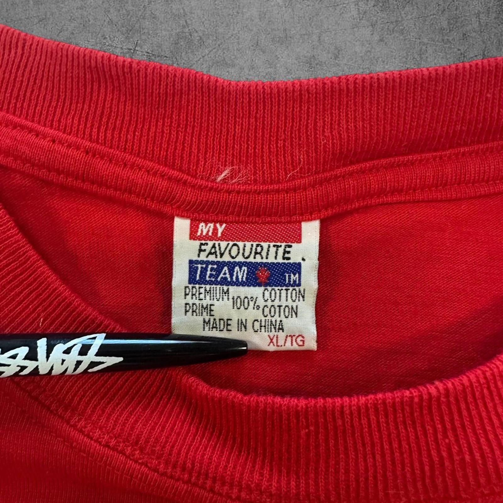 Vintage 90s Calgary Stampeders Tee Size US XL / EU 56 / 4 - 4 Thumbnail