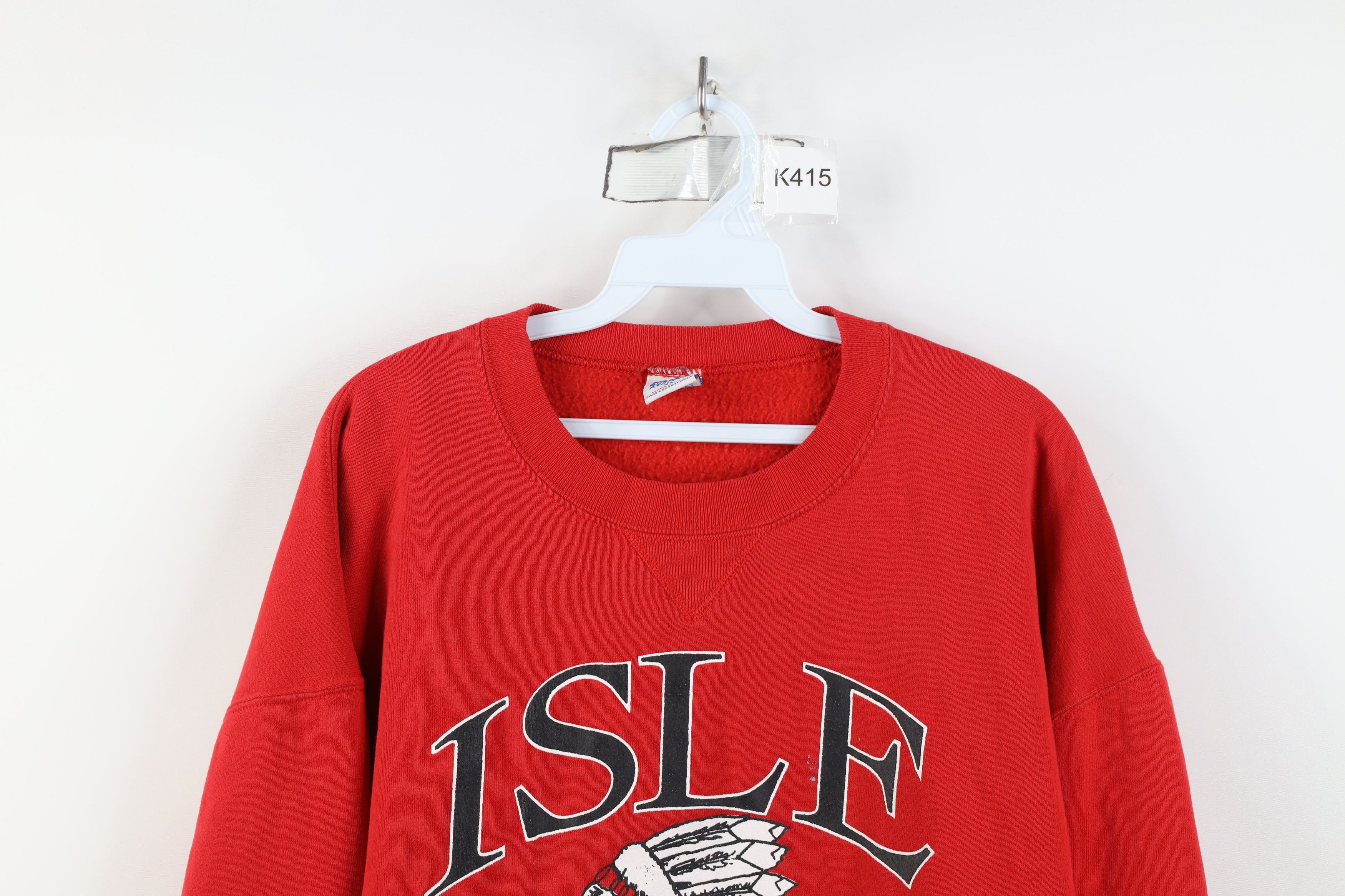 Russell Athletic Vintage 90s Russell Athletic Crewneck Sweatshirt Red USA Size US XL / EU 56 / 4 - 2 Thumbnail