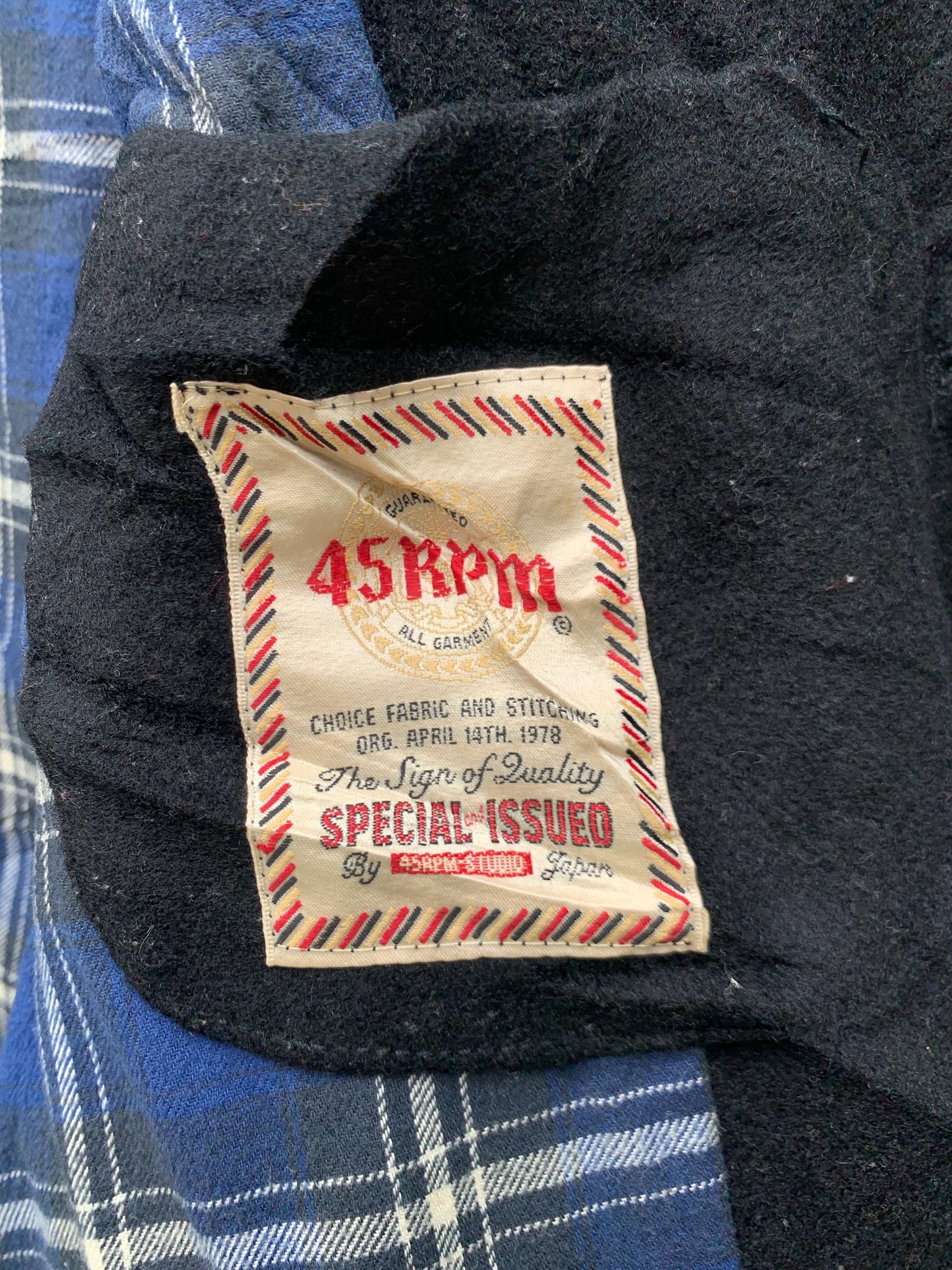 45rpm 🇯🇵45RPM Special Issued Wool Button Jacket Size US L / EU 52-54 / 3 - 8 Thumbnail