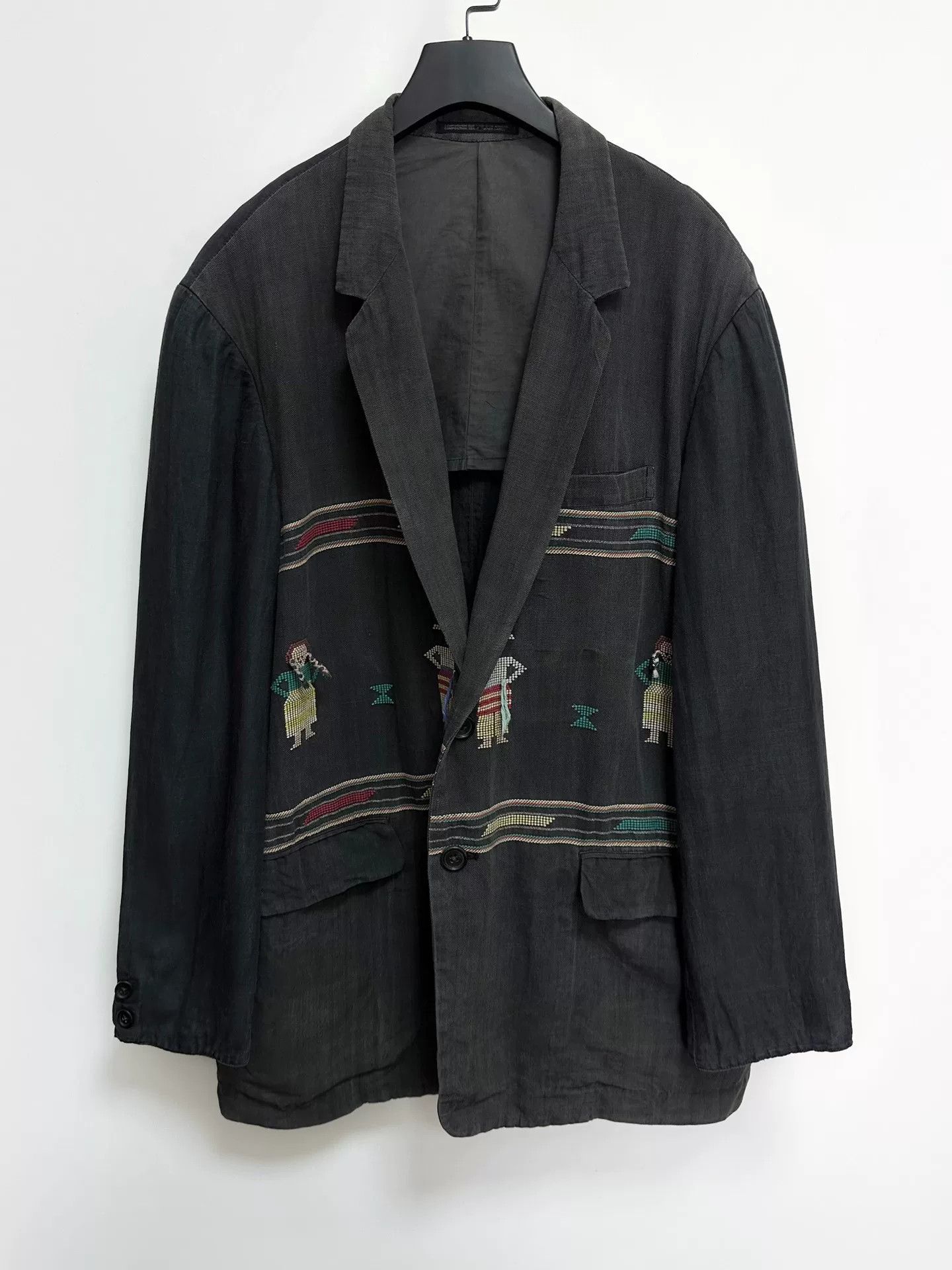 Yohji Yamamoto yohji yamamoto embroidered jacket from 1992 show Size US S / EU 44-46 / 1 - 1 Thumbnail