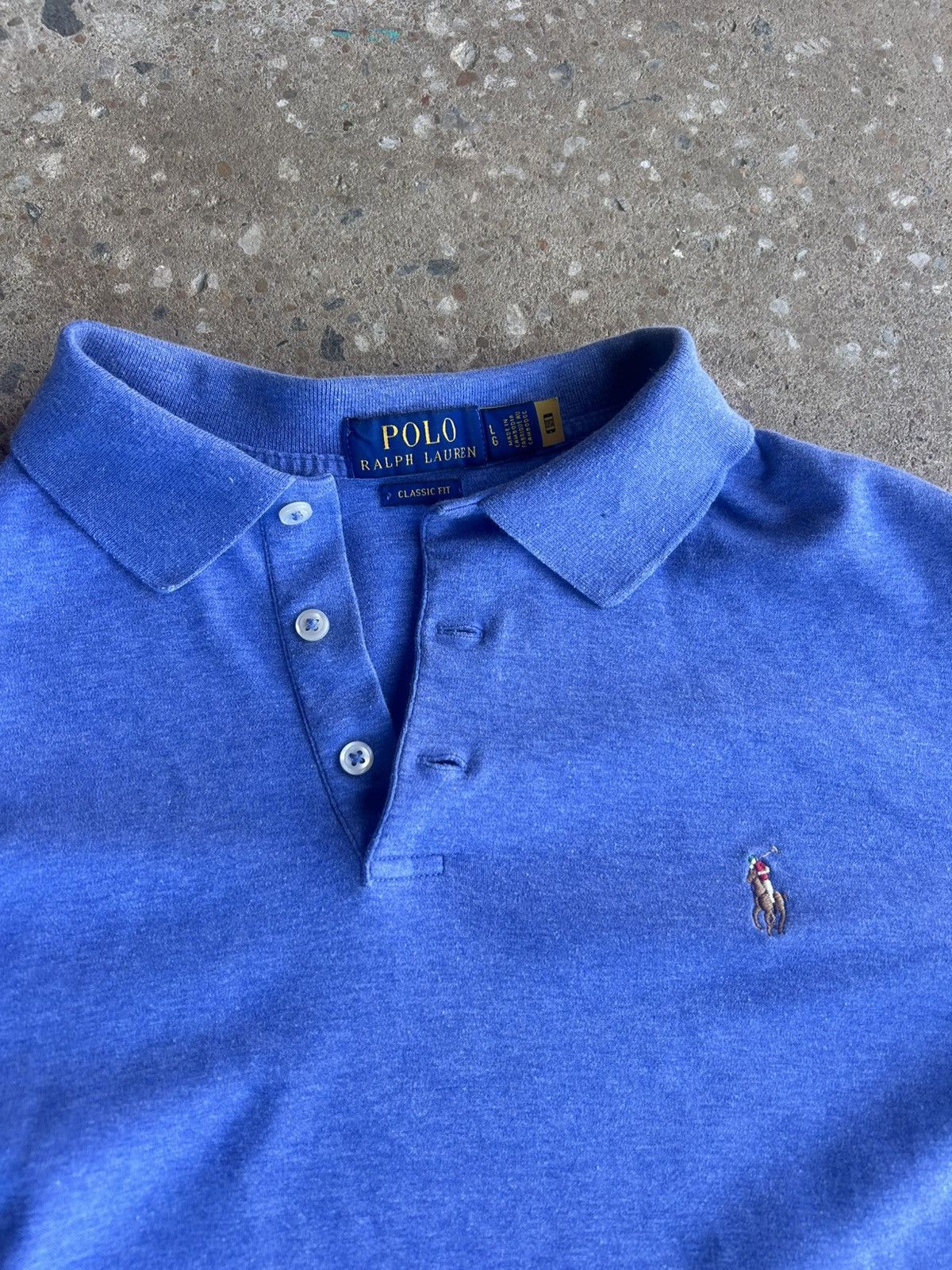 Polo Ralph Lauren Blue Ralph Lauren Polo Size US L / EU 52-54 / 3 - 1 Thumbnail