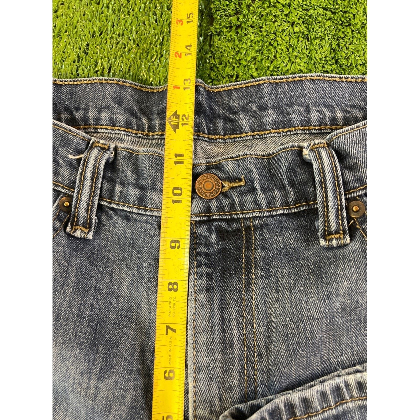 Levi's Levis 511 Straight Fit Jeans Mens 36x30 Blue Medium Wash Size US 36 / EU 52 - 3 Thumbnail