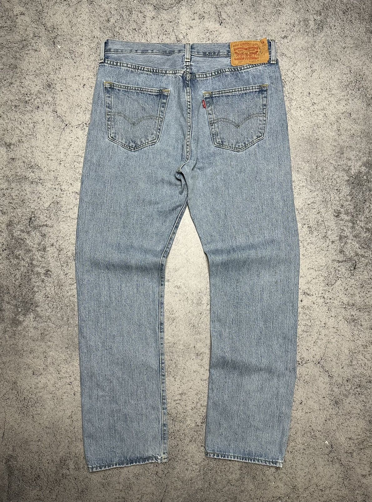 Levi's Vintage Levis 501 Baby Blue Jeans Pants 34x32 Size US 34 / EU 50 - 3 Thumbnail