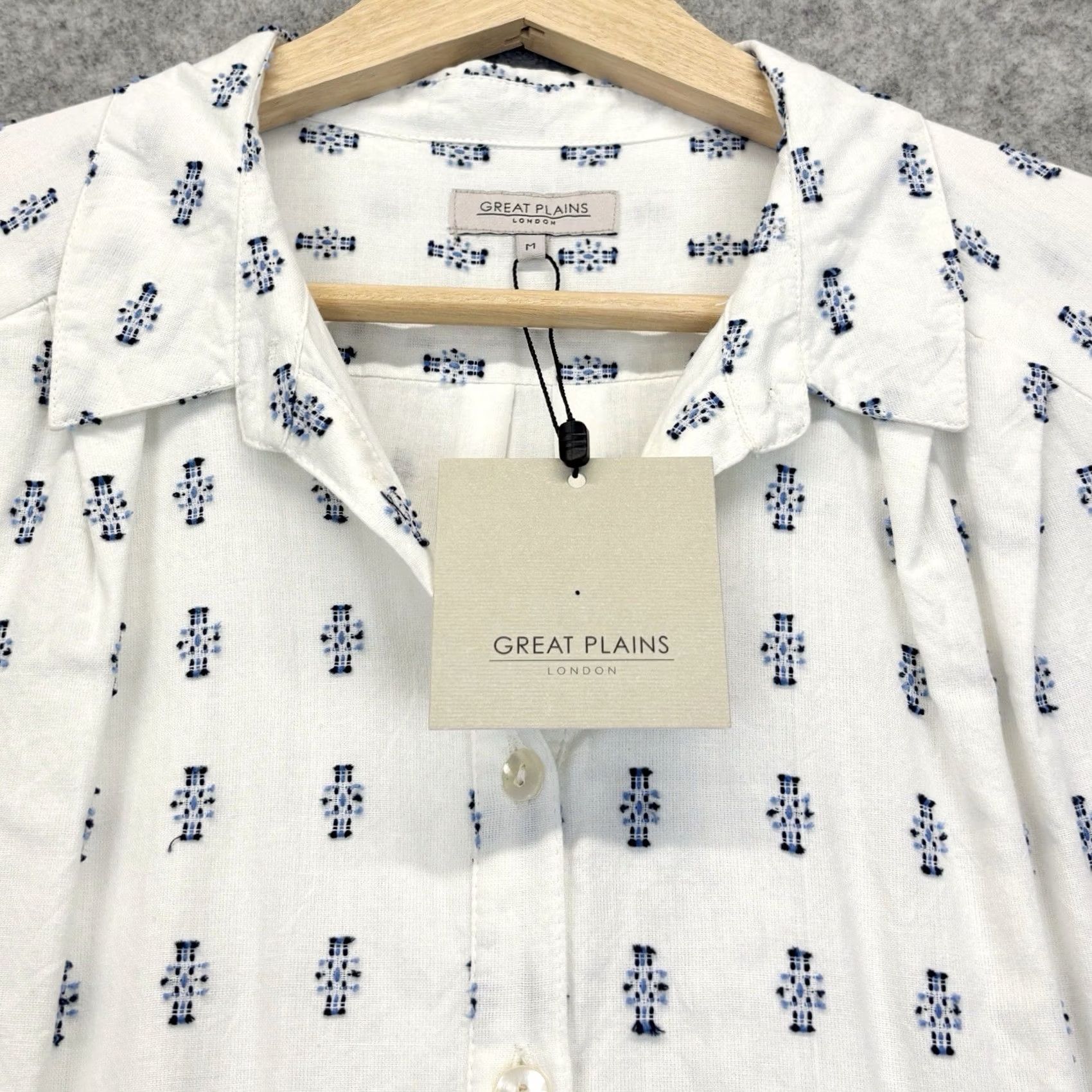 Vintage VINTAGE Great Plains Shirt Dress Midi Woodstock Weave Jihmy New With Tags BMWT Womens Size M / US 6-8 / IT 42-44 - 3 Thumbnail