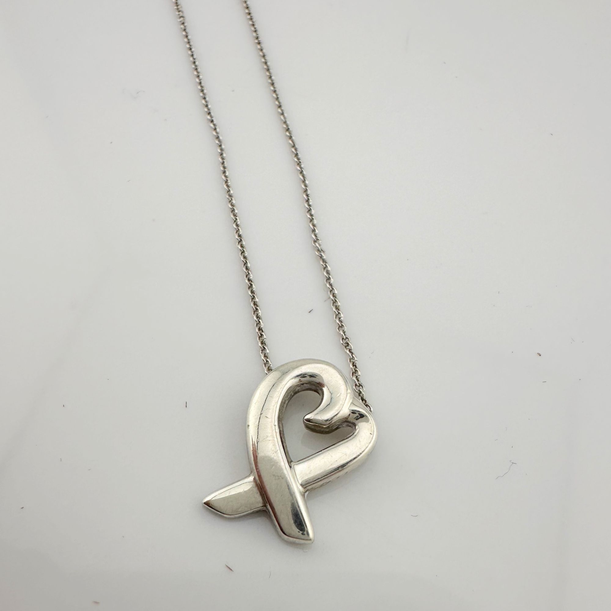 Tiffany & Co. Tiffany and Co Paloma Picasso Small Loving Heart Pendant Nec Size ONE SIZE - 4 Thumbnail
