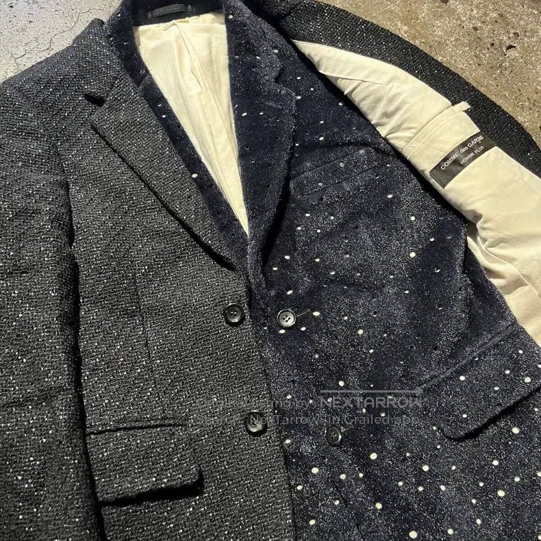 Comme des Garcons Comme des Garcons Dark vintage faux two-piece patterned to Size US M / EU 48-50 / 2 - 3 Thumbnail