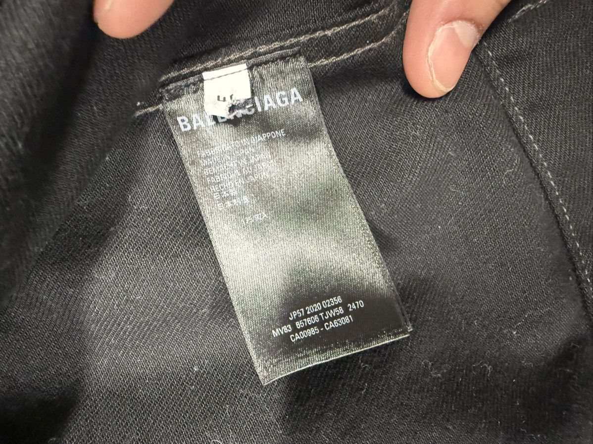 Balenciaga RARE Balenciaga Denim hooded jacket Size US S / EU 44-46 / 1 - 6 Thumbnail