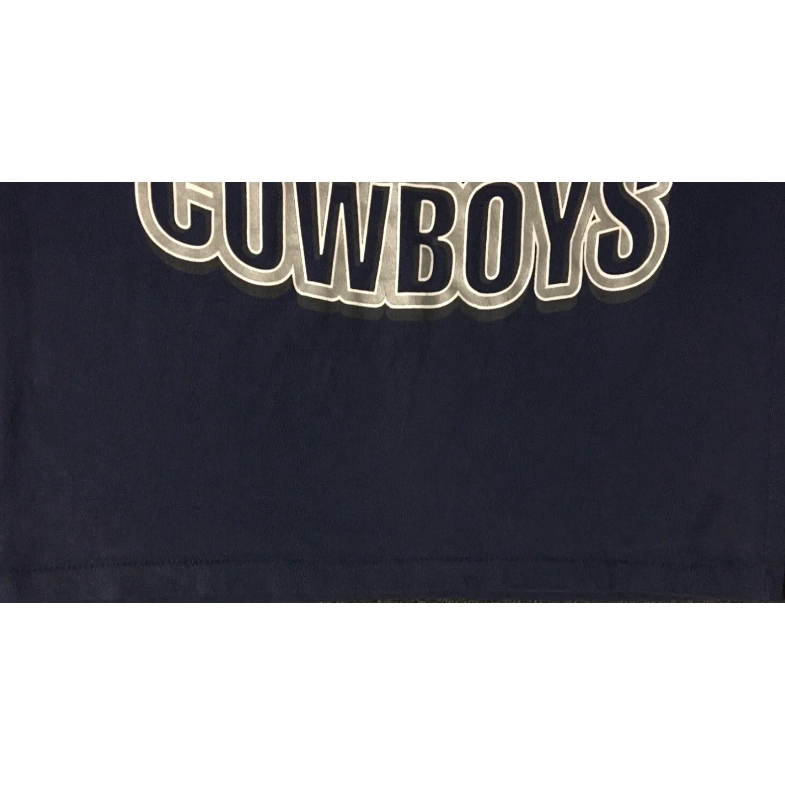 NFL VINTAGE Dallas Cowboys 90s Faded Striped Jersey Shirt S Blue Football NFL Grunge 80s 00s? Size US S / EU 44-46 / 1 - 4 Thumbnail