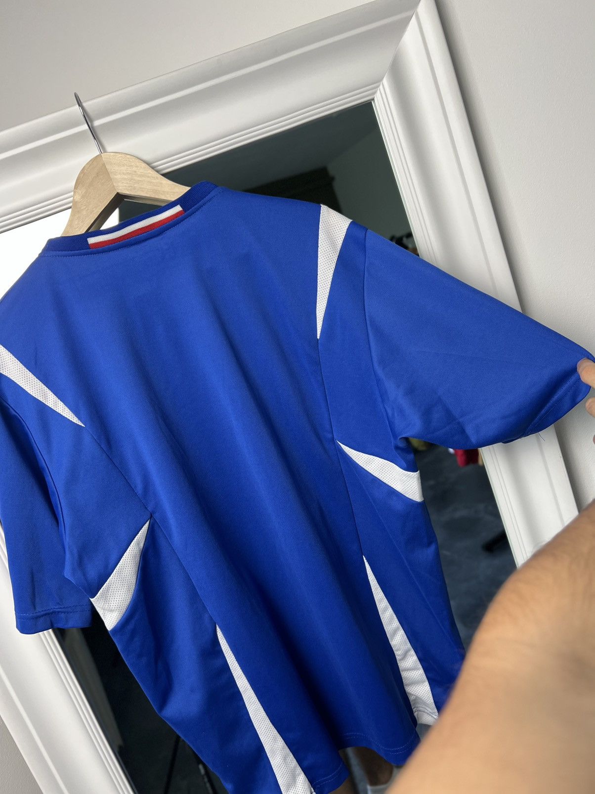 Lotto Sport Lotto Serbia Montenegro Home Jersey XL Blue 2000s Size US XL / EU 56 / 4 - 16 Thumbnail