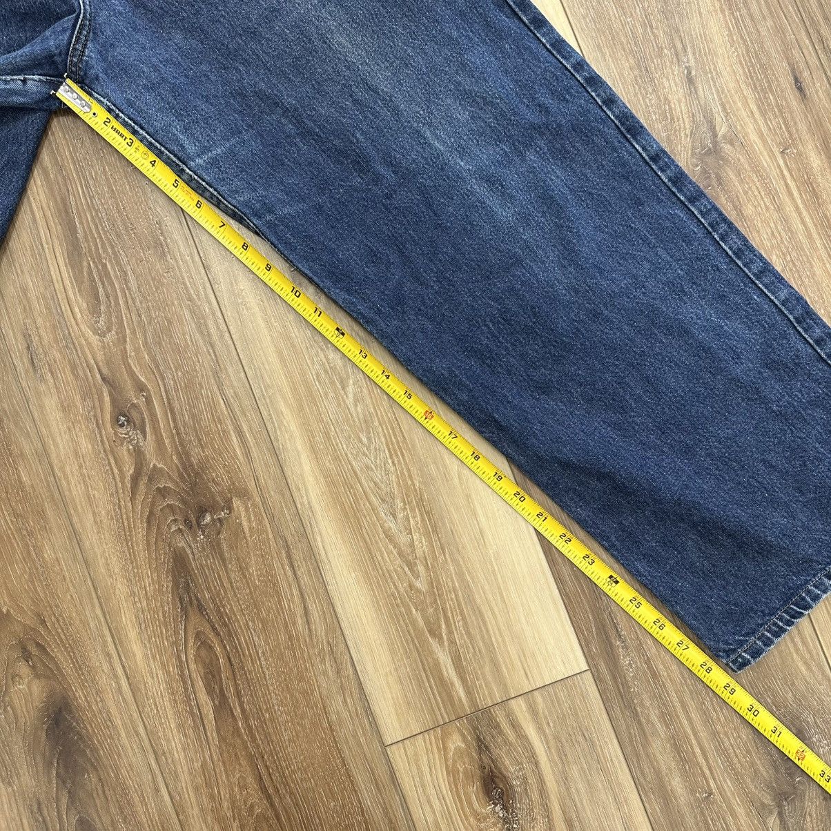 Guess Vintage 90s Guess Made in USA 100% Cotton Baggy Jeans Size US 34 / EU 50 - 9 Thumbnail