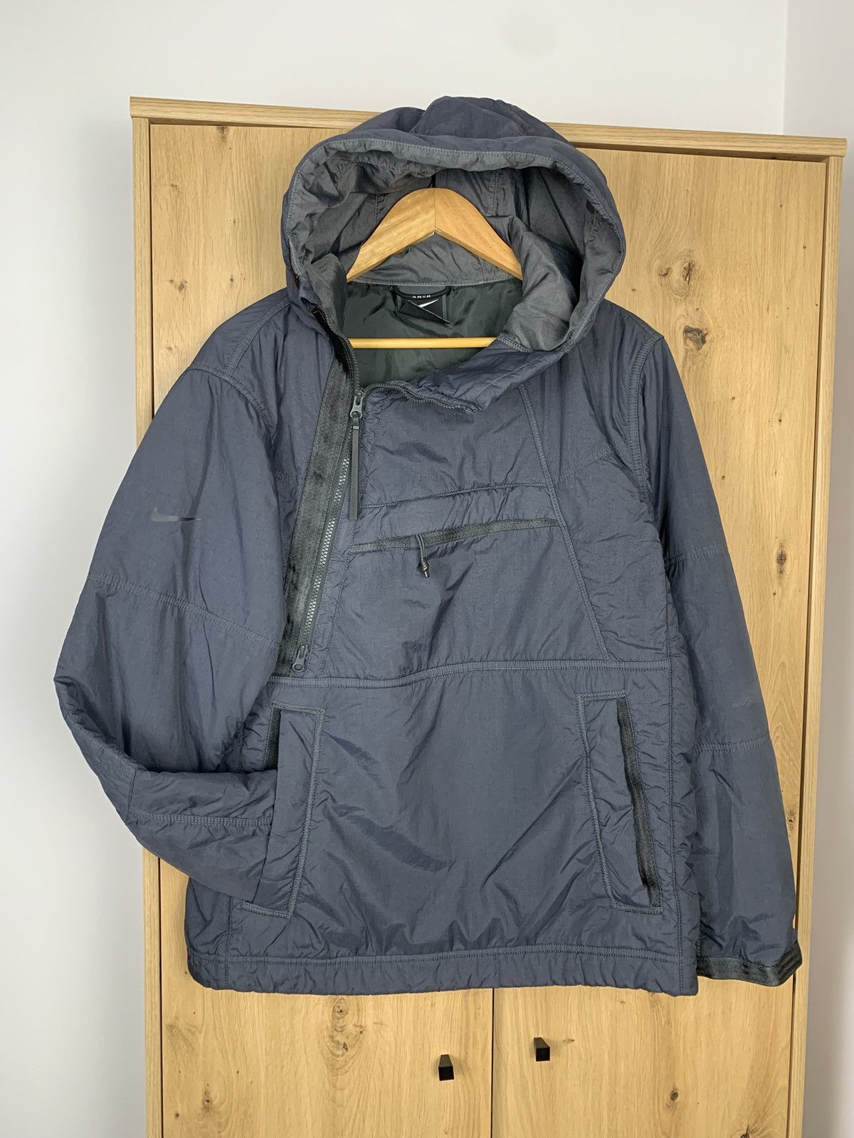 Japanese Brand Nike Jacket Drill Anorak Y2k Tech Pack Avantgarde Style Size US M / EU 48-50 / 2 - 1 Thumbnail
