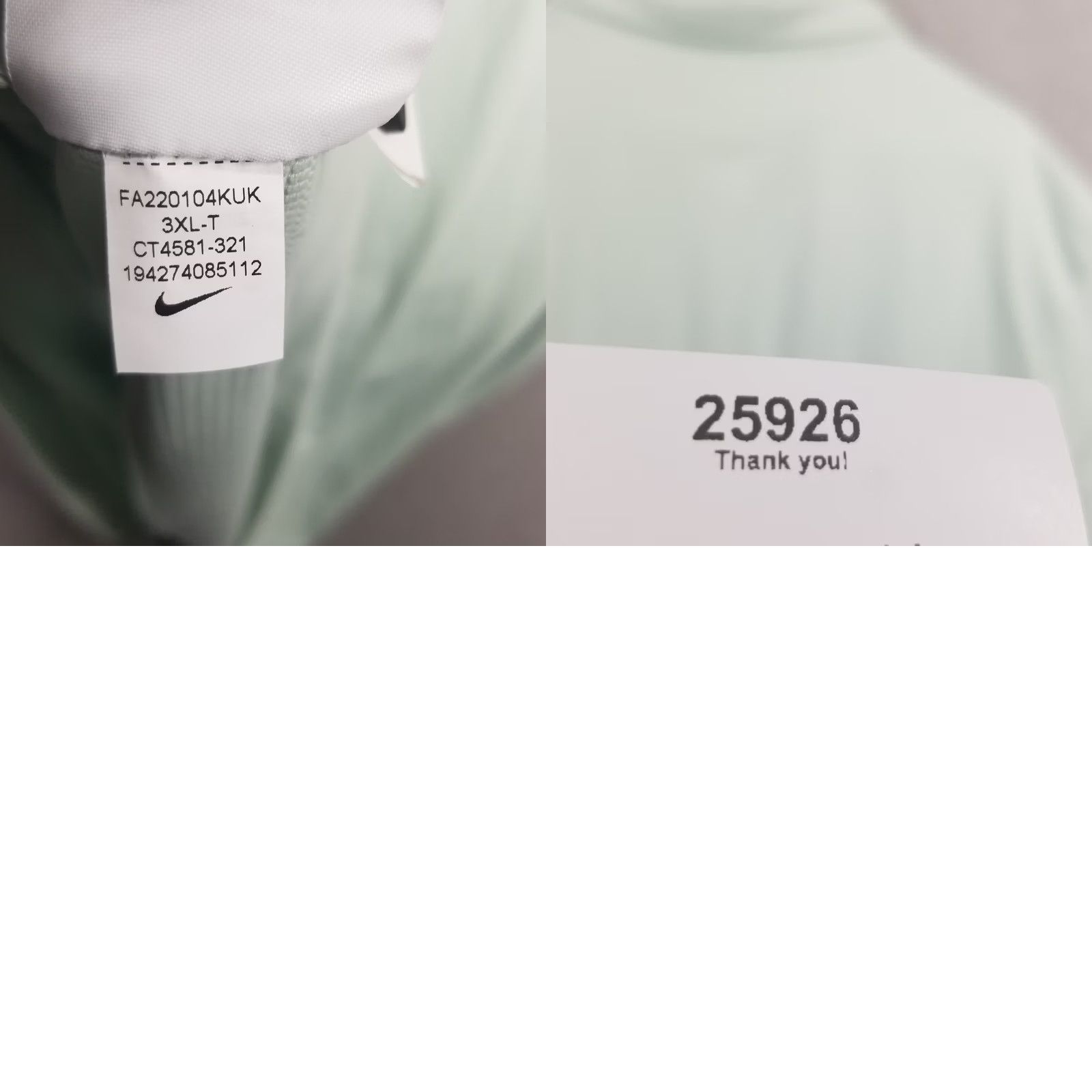 Nike Nike Polo Shirt Top Football Tennis 3XLT Mens Green Dri-Fit Logo Polo Shirt Nike Dry Golf Football Soccer Tennis Regular Short Sleeve Size US XXL / EU 58 / 5 - 8 Thumbnail