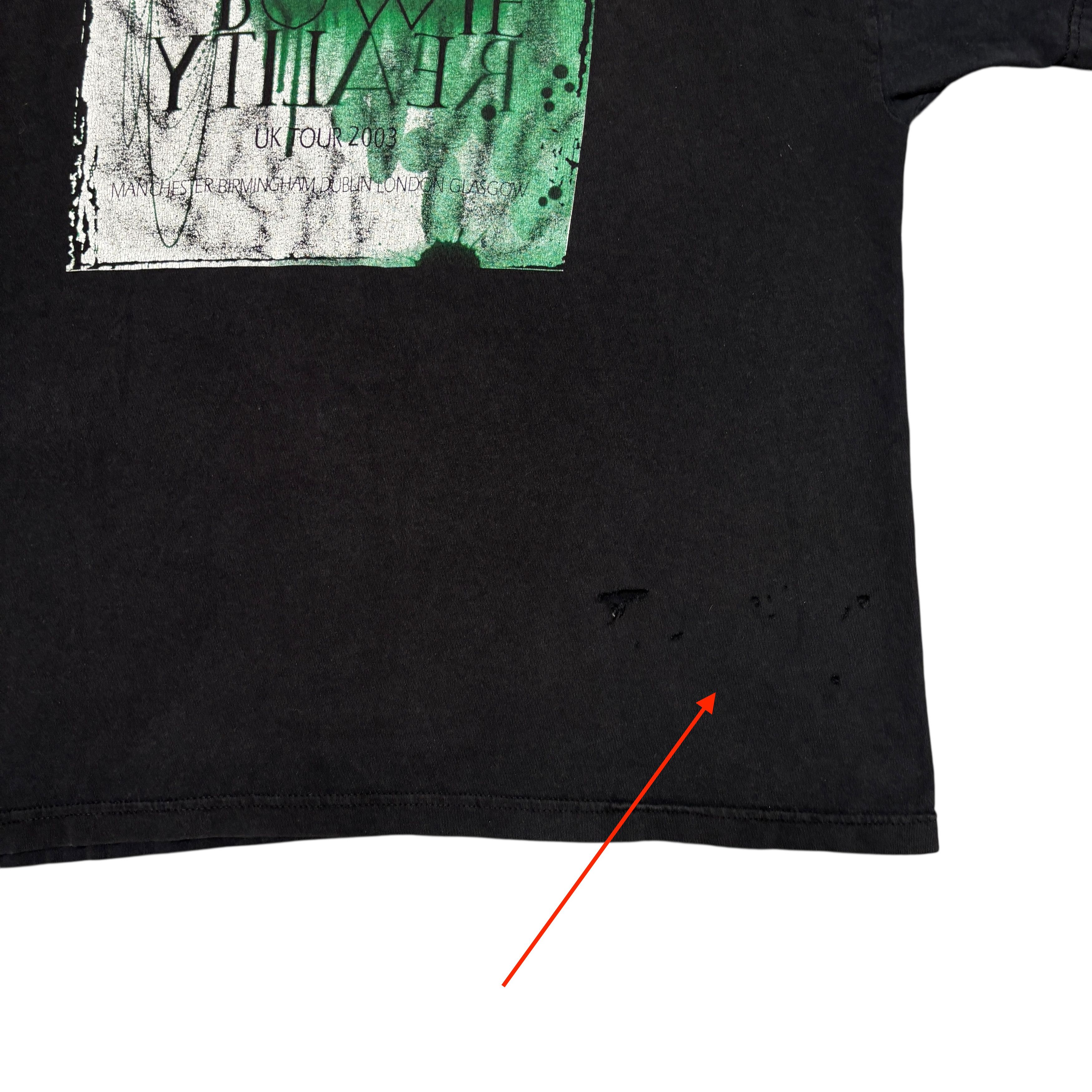 Band Tees Vintage David Bowie Shirt 2003 Tour Vintage Band Tees Size US XL / EU 56 / 4 - 17 Thumbnail