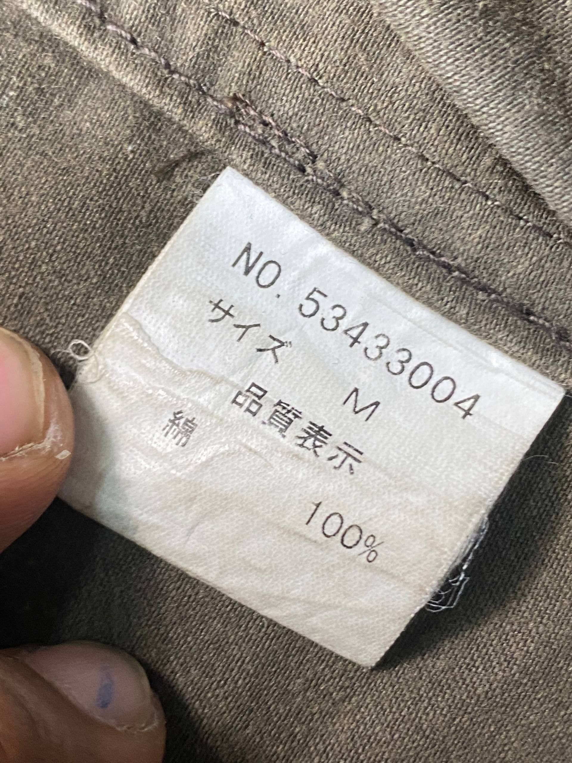 Le Grande Bleu (L.G.B.) Archive HaLb Japan Cotton Twill Military Workwear Jacket Size US S / EU 44-46 / 1 - 12 Thumbnail