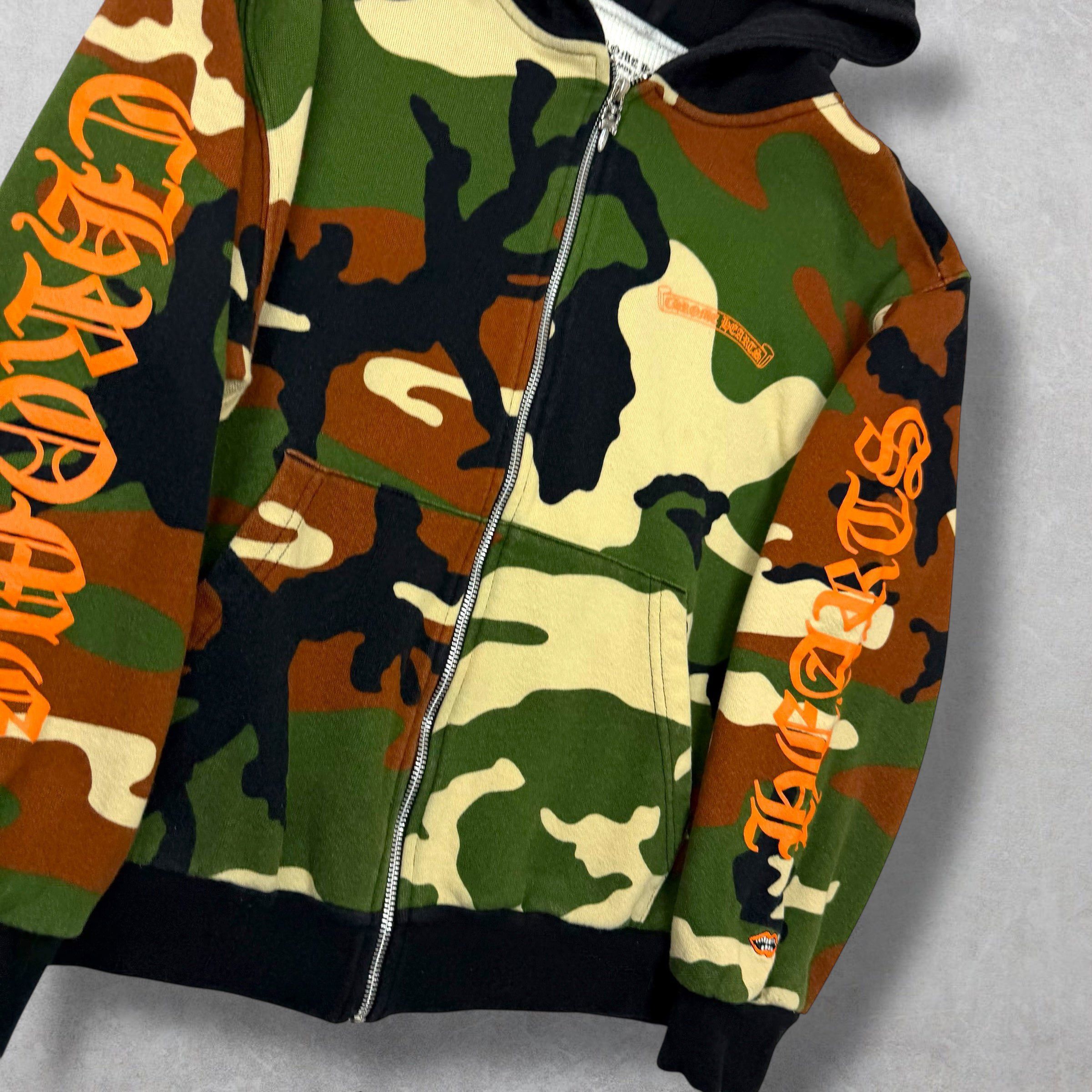 Chrome Hearts Chrome Hearts Matty Boy Caution Camo Thermal Zip Up M Size US M / EU 48-50 / 2 - 3 Thumbnail