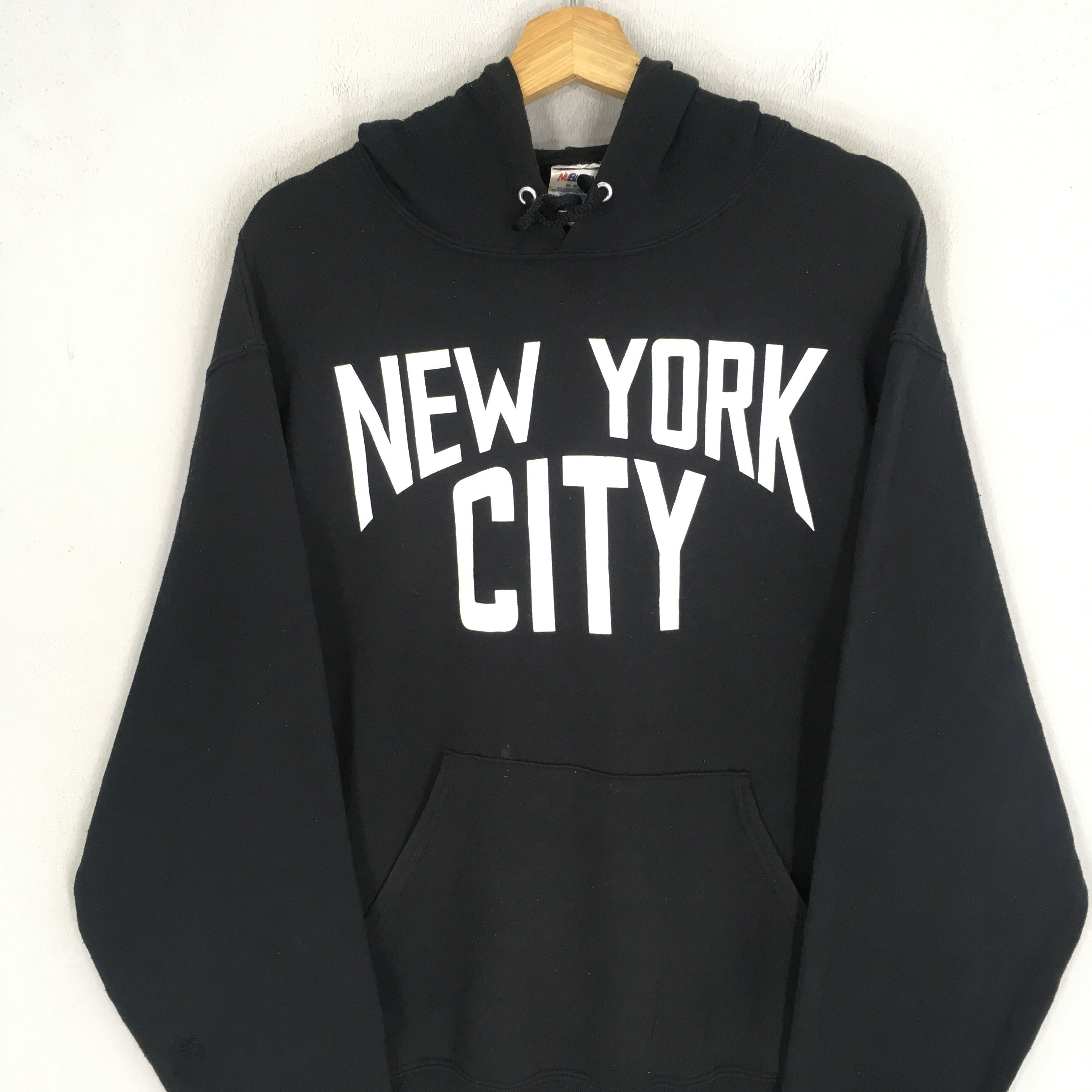 Jerzees Vintage Y2K Jerzees New York City Black sweater - 660 Size US M / EU 48-50 / 2 - 3 Thumbnail