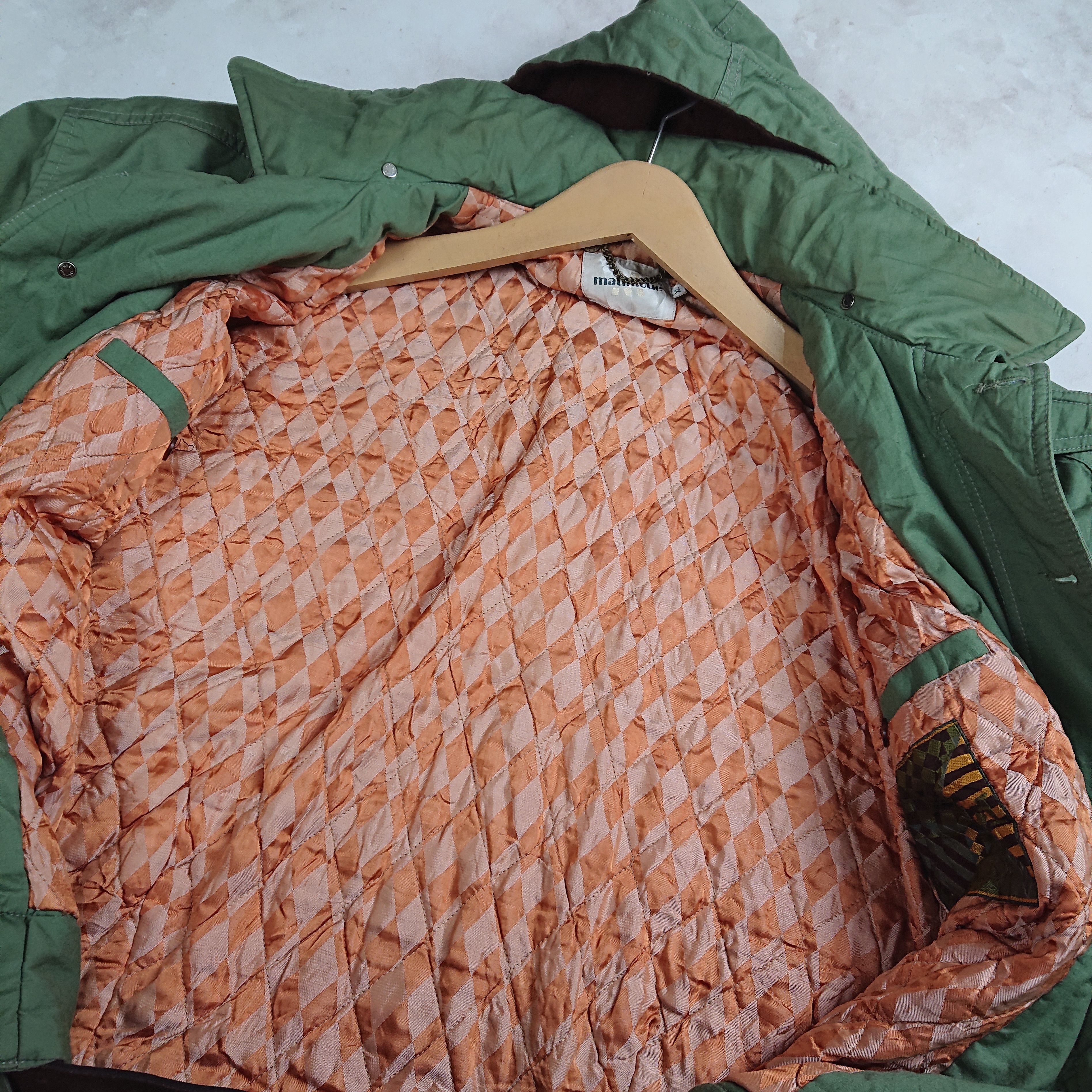 Designer × Matinique × Vintage Vintage Matinique Heavy Flight Belt Jacket Size US XL / EU 56 / 4 - 9 Thumbnail