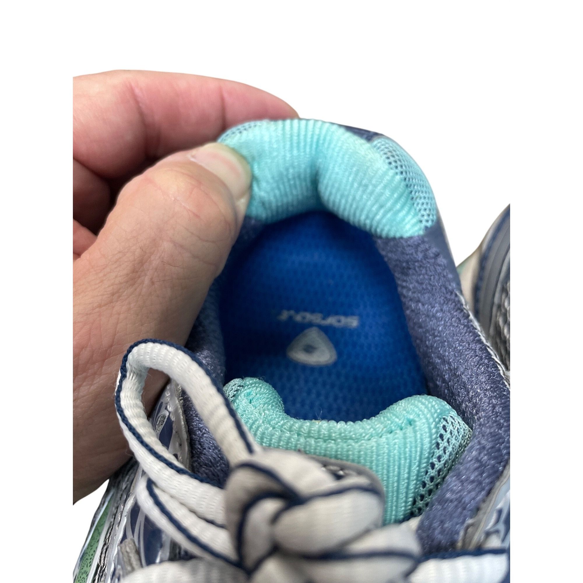 Brooks Brooks Ghost 5 Womans green purple running walk sneakers sz Size US 8.5 / IT 38.5 - 9 Thumbnail