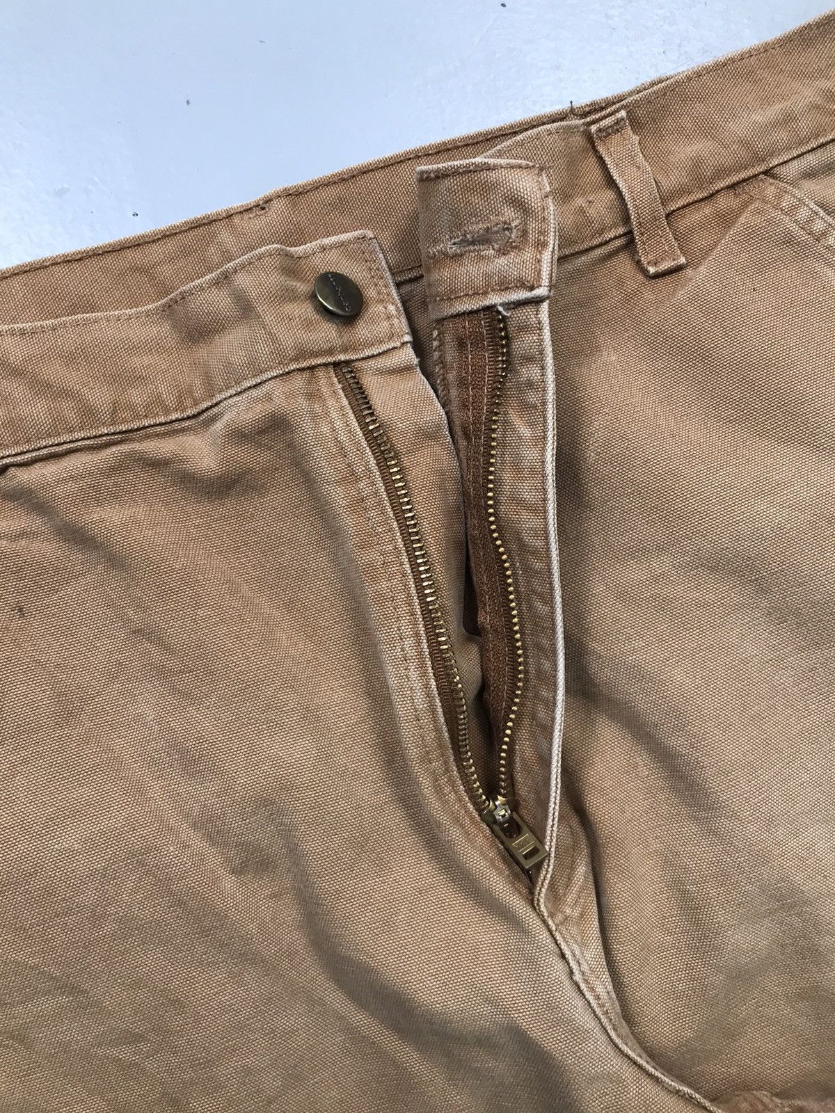Carhartt Vintage carhsrtt B11 BRN carpenter denim Size US 40 / EU 56 - 7 Thumbnail