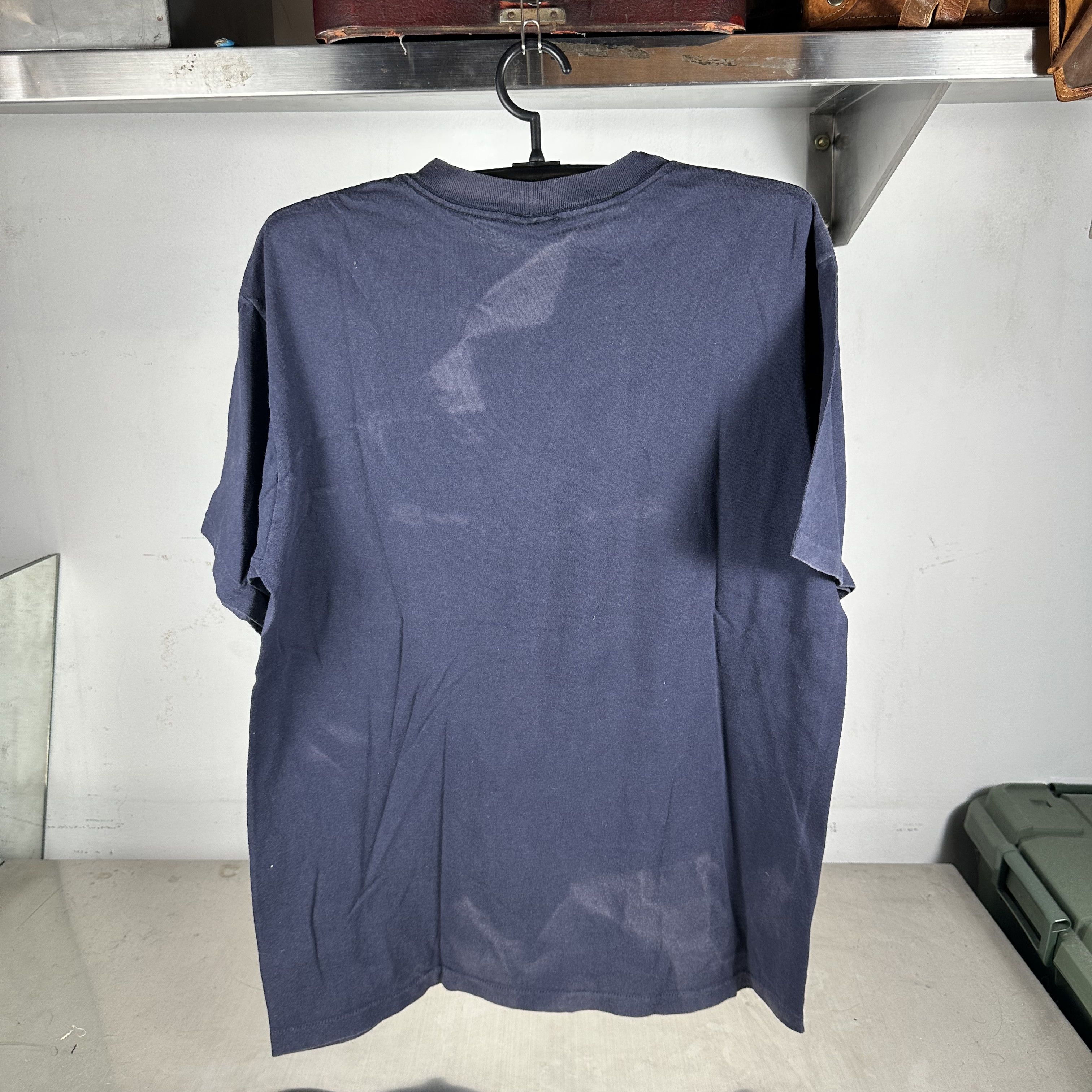 Vintage 90s Atlanta Braves Baseball MLB Nutmeg Single Stitch T-Shirt Size US L / EU 52-54 / 3 - 5 Thumbnail