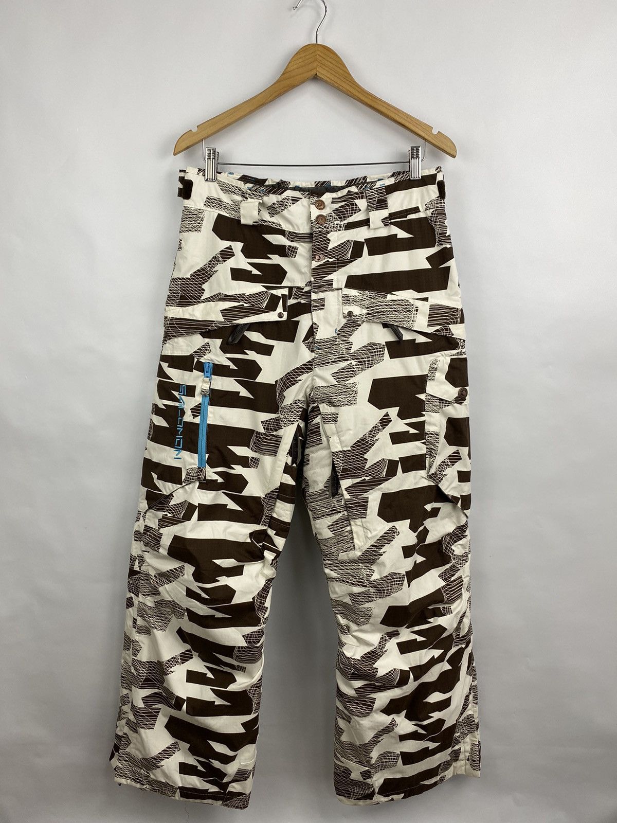 Salomon 🎿 Salomon Ski track Camo Pants Y2K Size US 34 / EU 50 - 2 Thumbnail