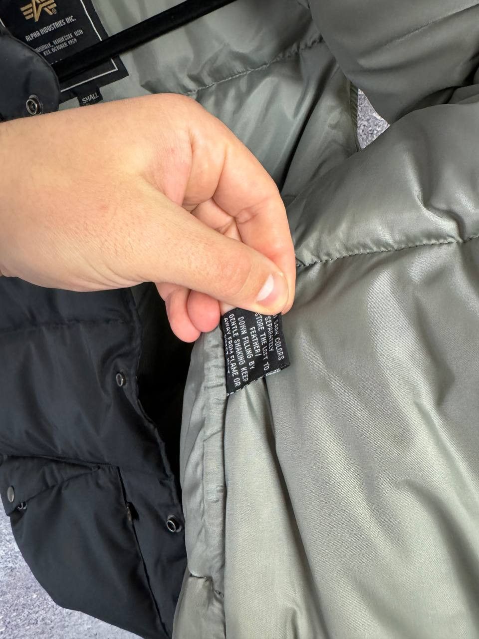 Alpha Industries × Vintage RARE Alpha Industries Down Puffer Vests USA Small Size US S / EU 44-46 / 1 - 14 Thumbnail
