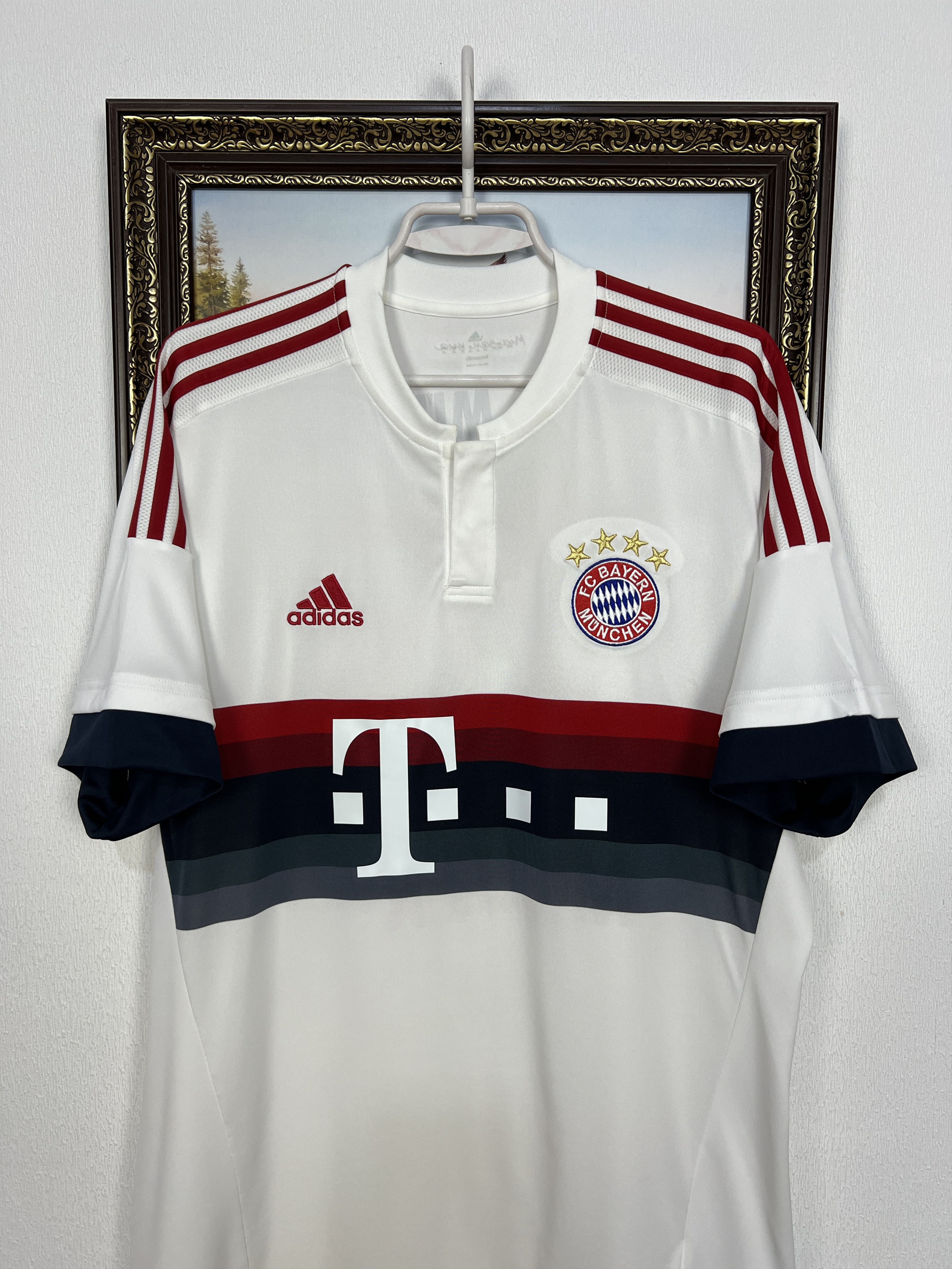 Adidas Bayern Munich Away football shirt 2015 #25 Muller Adidas Size US XL / EU 56 / 4 - 2 Thumbnail