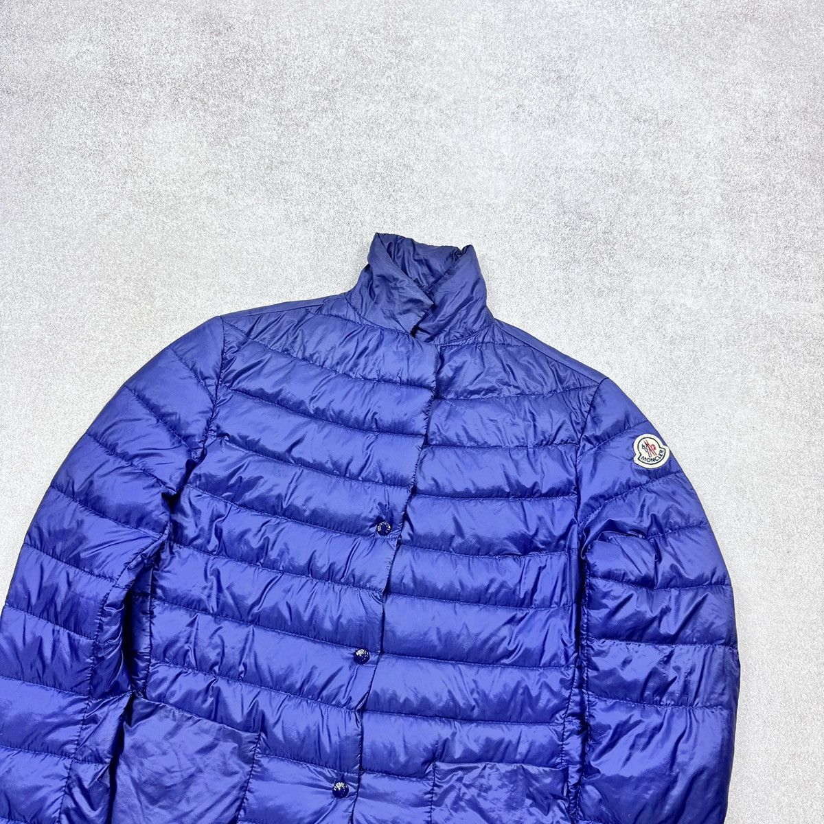 Moncler Women`s Moncler Lisette Ultralight Puffer Blue Jacket Size 1 Size S / US 4 / IT 40 - 14 Thumbnail