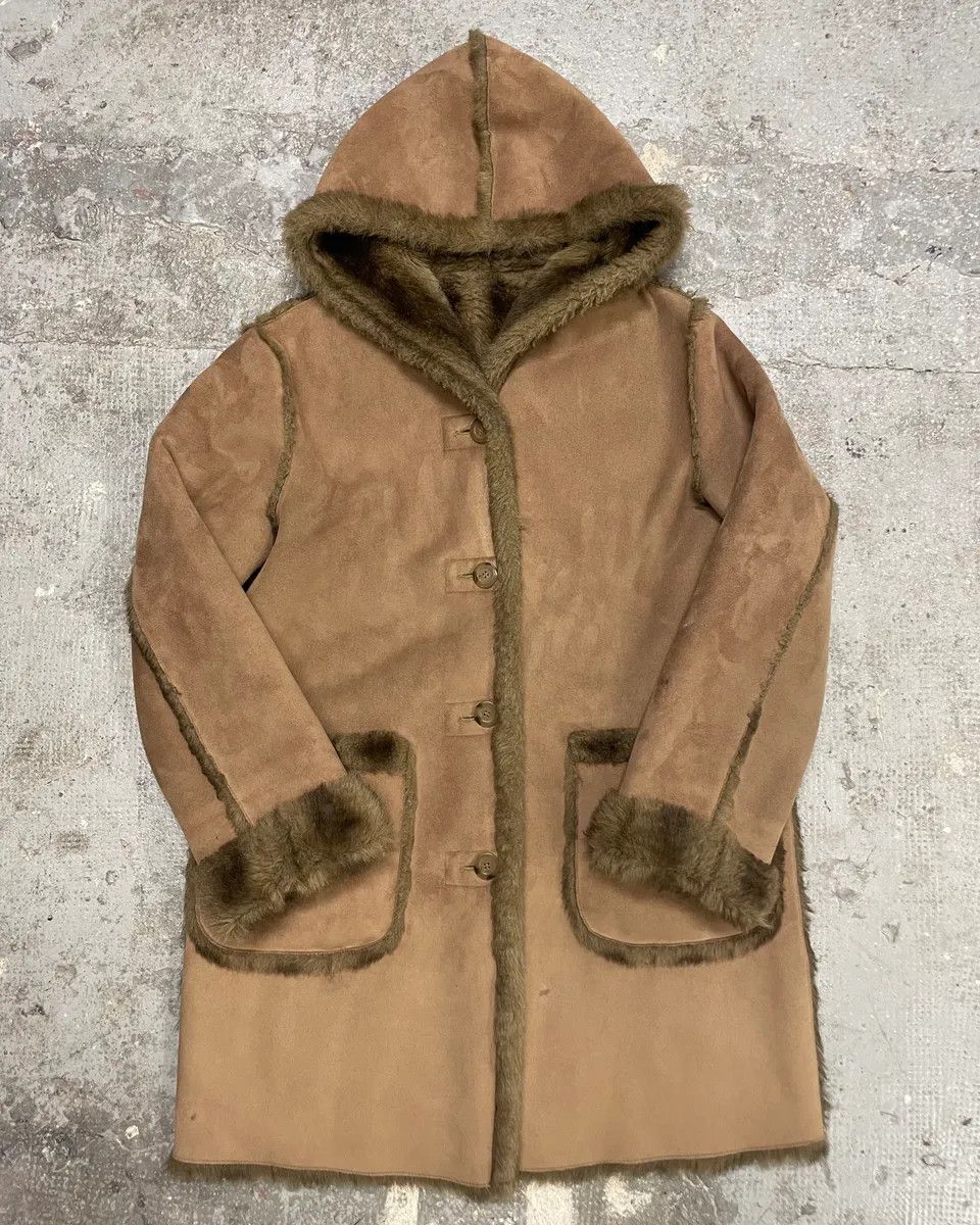 Balmain 1990s Balmain Faux Fur Reversible Jacket Size S / US 4 / IT 40 - 2 Thumbnail