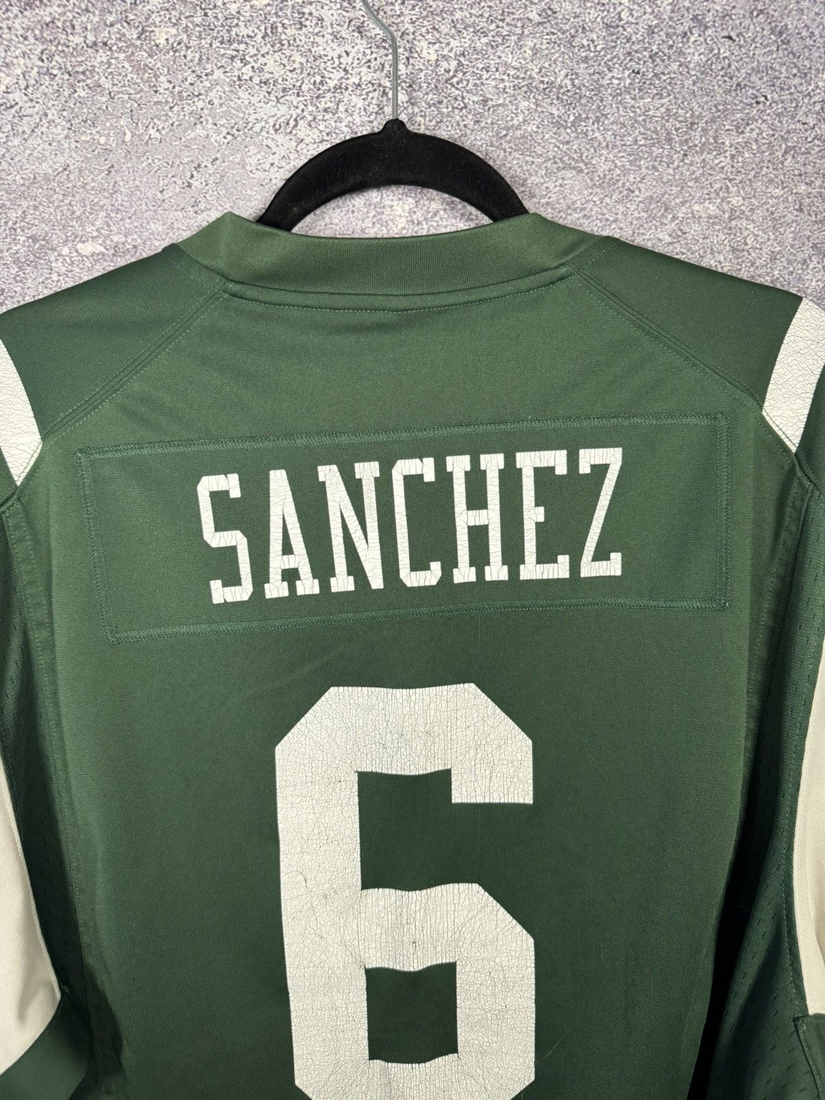 NFL × Nike SANCHEZ New York Jets Nike On Field Football Jersey NFL Size US XL / EU 56 / 4 - 17 Thumbnail