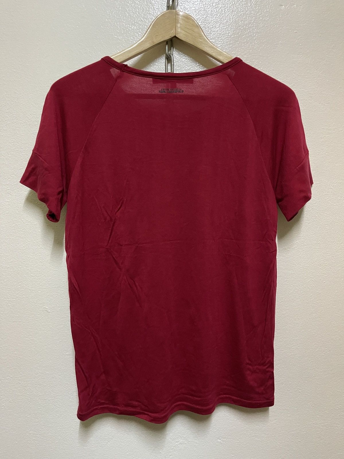 Karl Lagerfeld Karl Loves Choupette T Shirt Limited Edition Red Size XS / US 0-2 / IT 36-38 - 8 Thumbnail