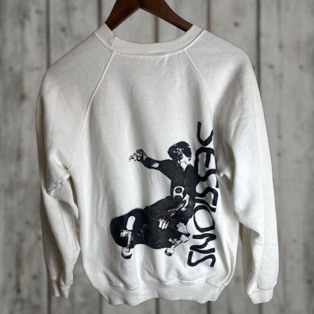 VINTAGE 80s Steve Caballero Skateboard Crewneck Sweatshirt Men