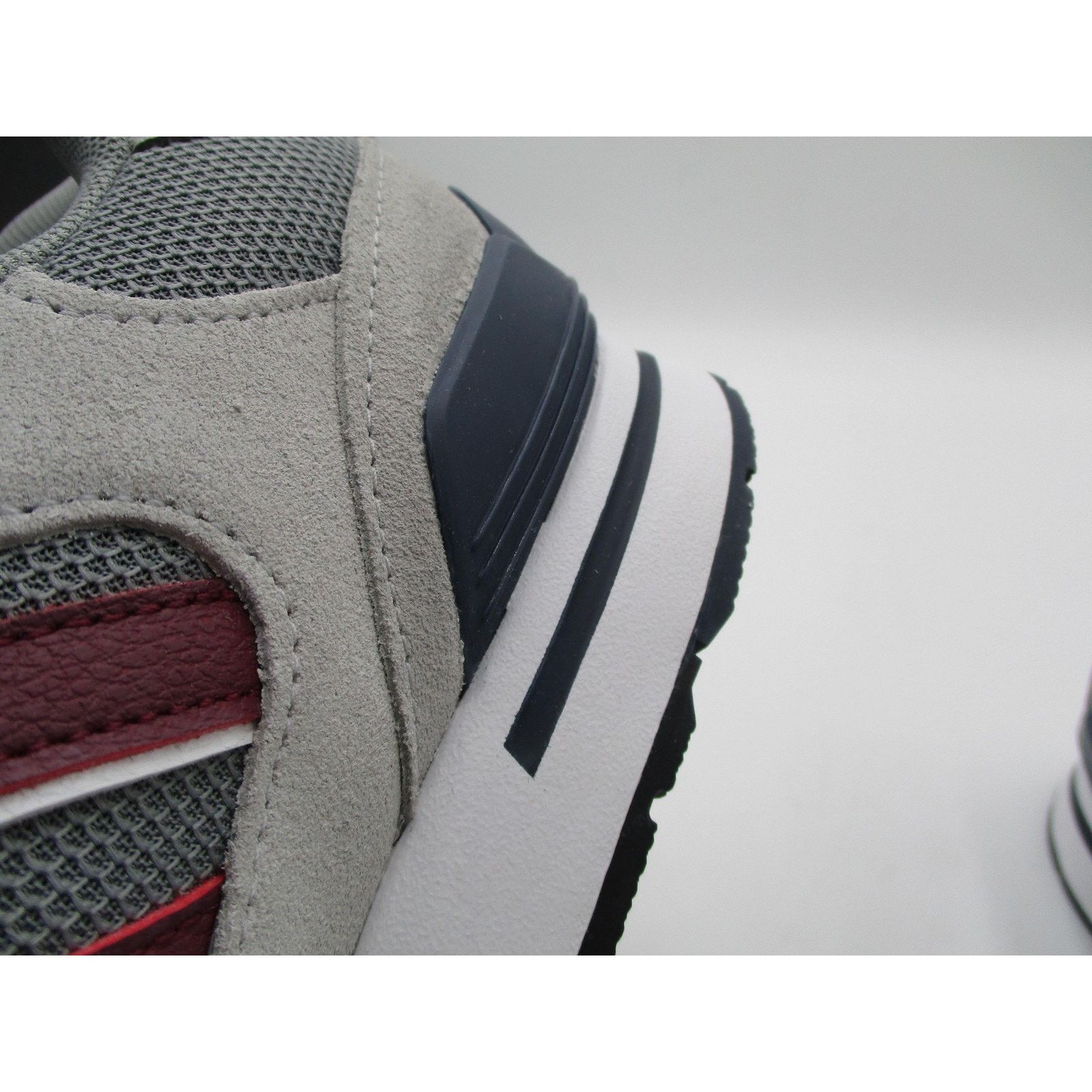 Adidas Adidas Run 80s Mens Size 10.5 Gray Burgundy Suede Sneakers Size US 10 / EU 43 - 14 Thumbnail