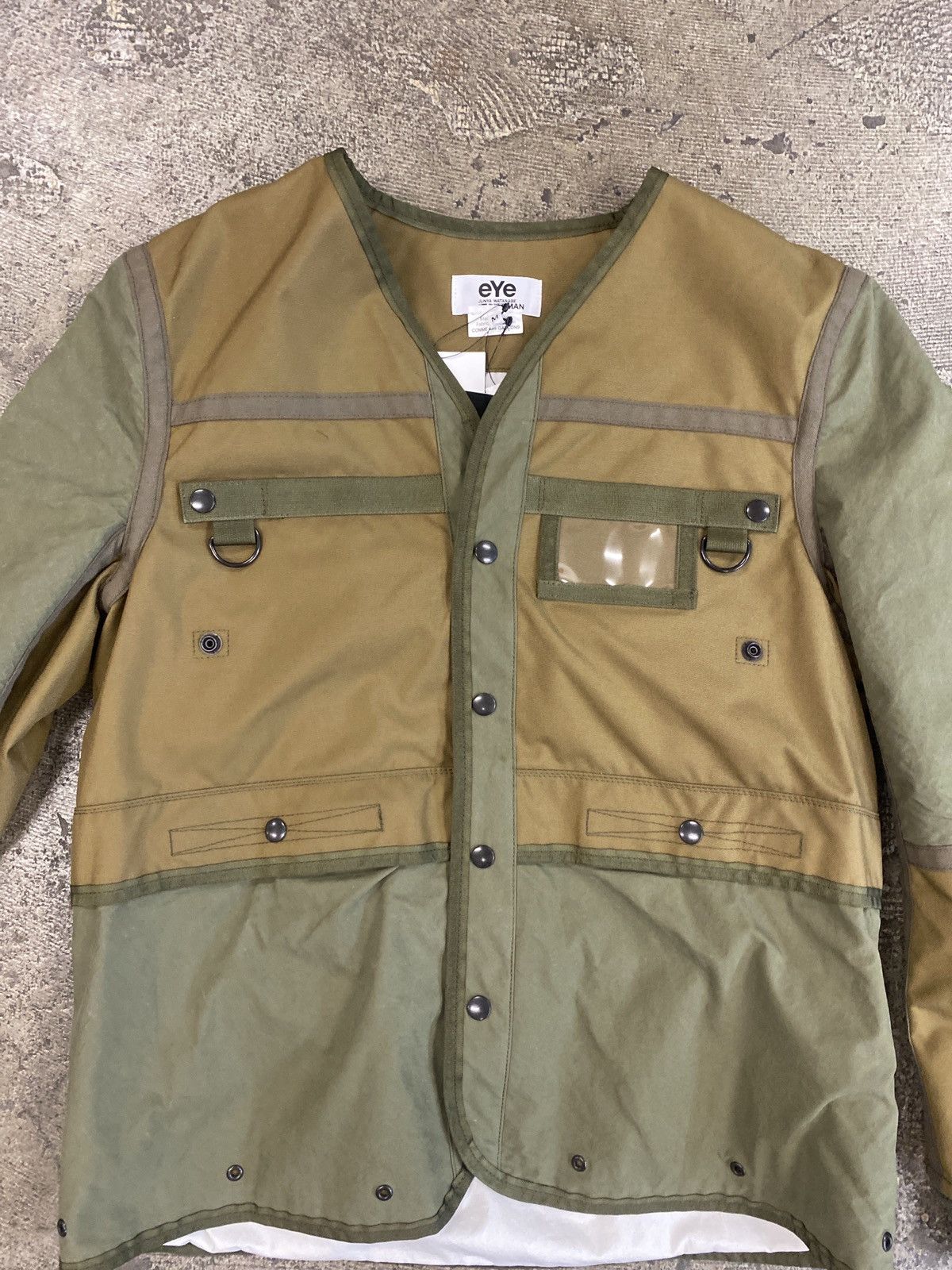 Junya Watanabe Junya watanabe snap button military jacket Size US M / EU 48-50 / 2 - 2 Thumbnail