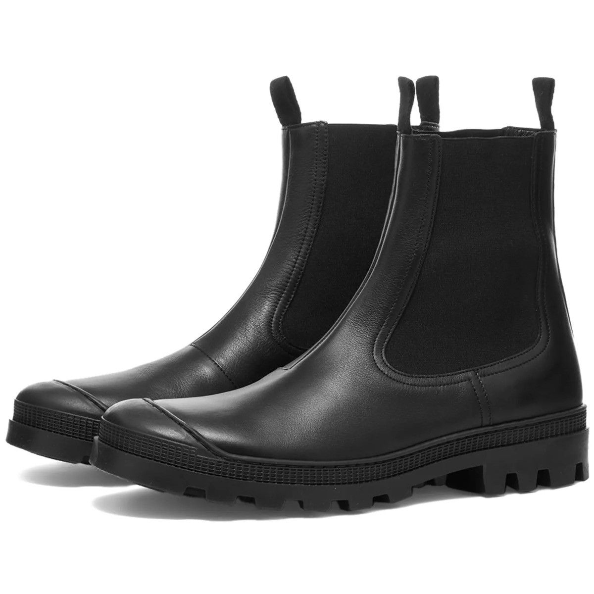 Loewe LOEWE Rubber trimmed leather Chelsea boots Size 10 US 43 EU Grailed