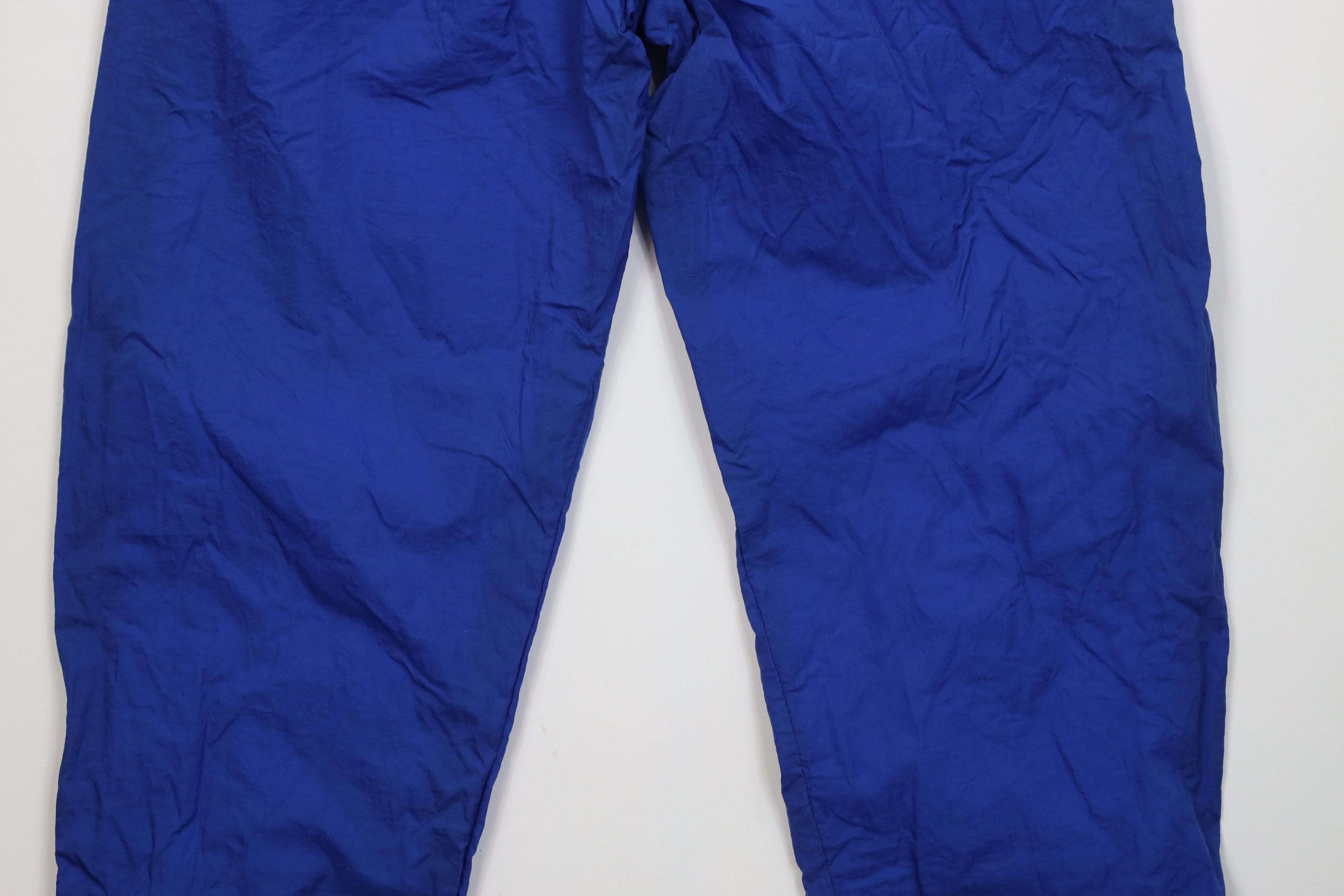 Vintage Vintage 90s Streetwear Lined Windbreaker Joggers Pants Blue Size US 34 / EU 50 - 11 Thumbnail
