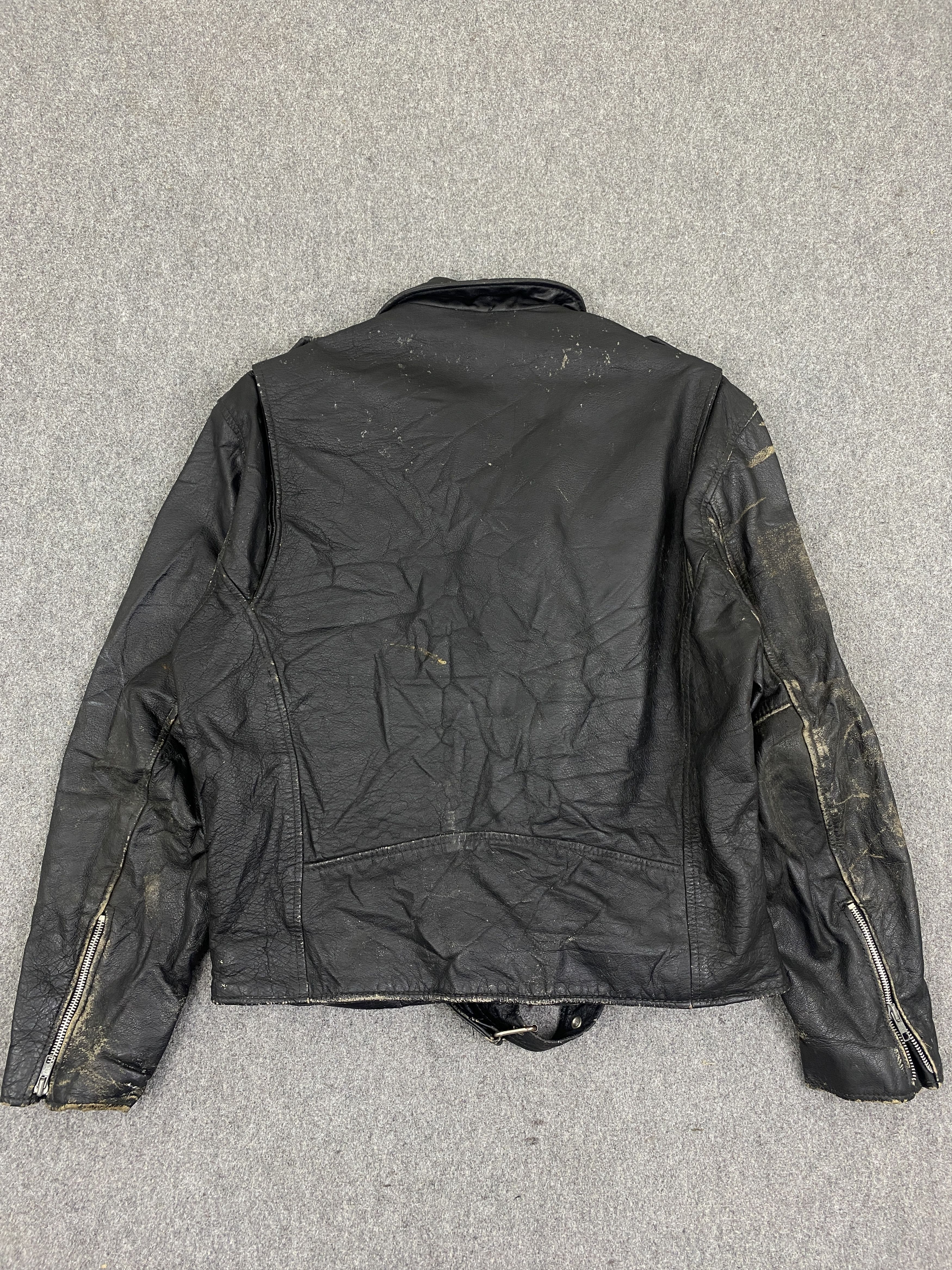 If Six Was Nine Vintage Wilsons Leather Thinsulate Punk Style Jacket J2001 Size US L / EU 52-54 / 3 - 3 Thumbnail