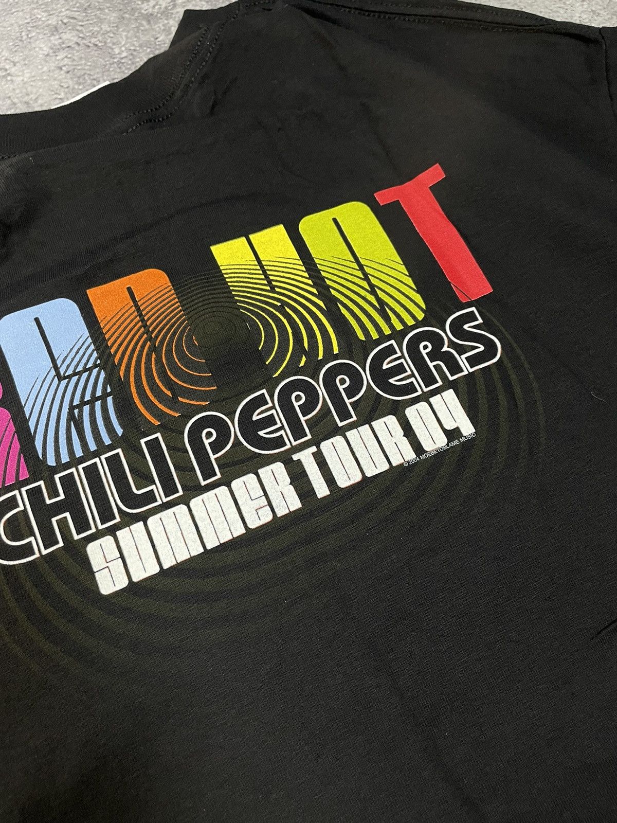 Band Tees Vintage RHCP RED HOT CHILI PEPPERS Tour ’04 Dead‑Stock XL Size US XL / EU 56 / 4 - 7 Thumbnail