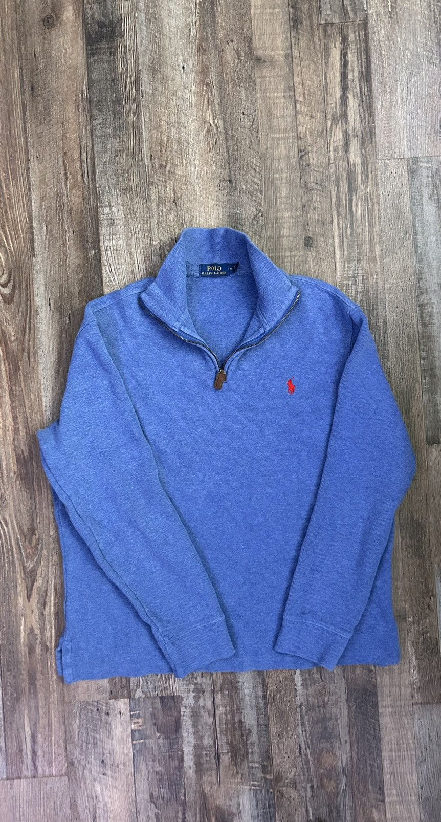 Polo Ralph Lauren Polo Ralph Lauren blue quarter zip Size US M / EU 48-50 / 2 - 1 Thumbnail