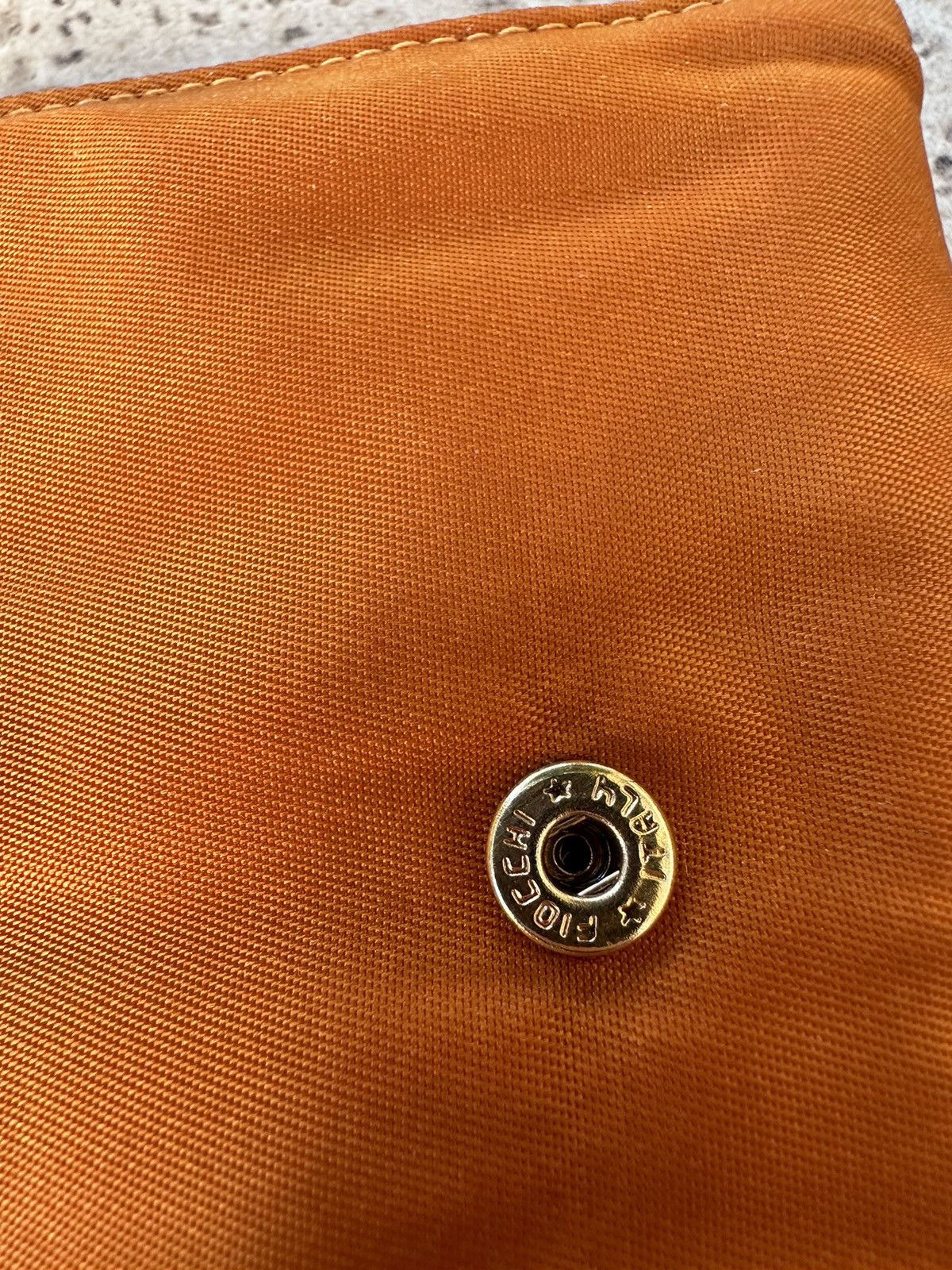 Prada Wallet Orange Nylon