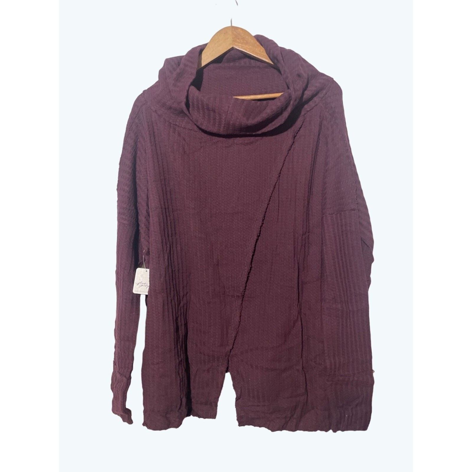 Free People Free People Shirt Womens S NWT Juicy Cowl Neck Split Back Size S / US 4 / IT 40 - 8 Thumbnail